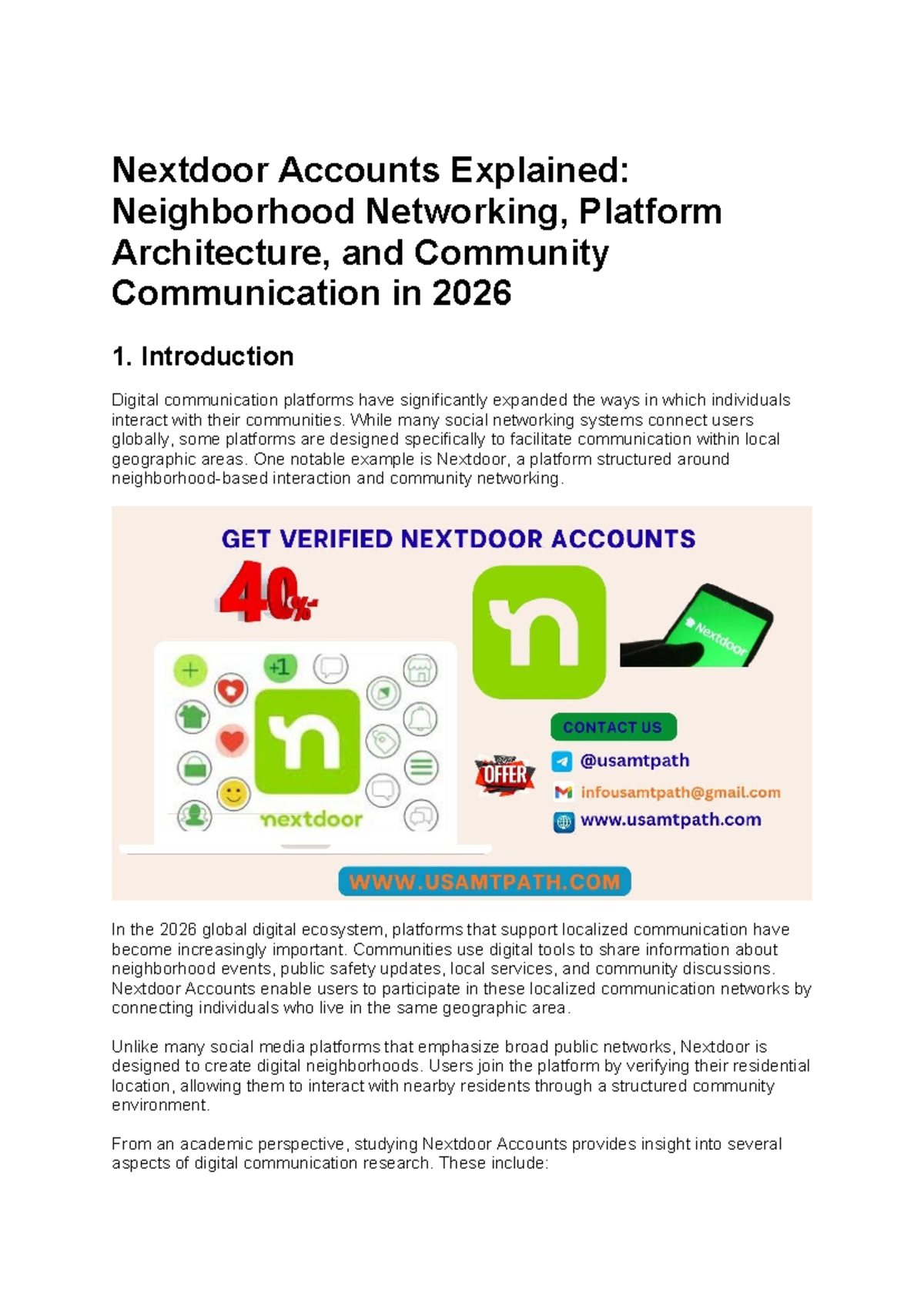 Complete Nextdoor Profile Setup Tutorial for Beginners (2026) - Studocu