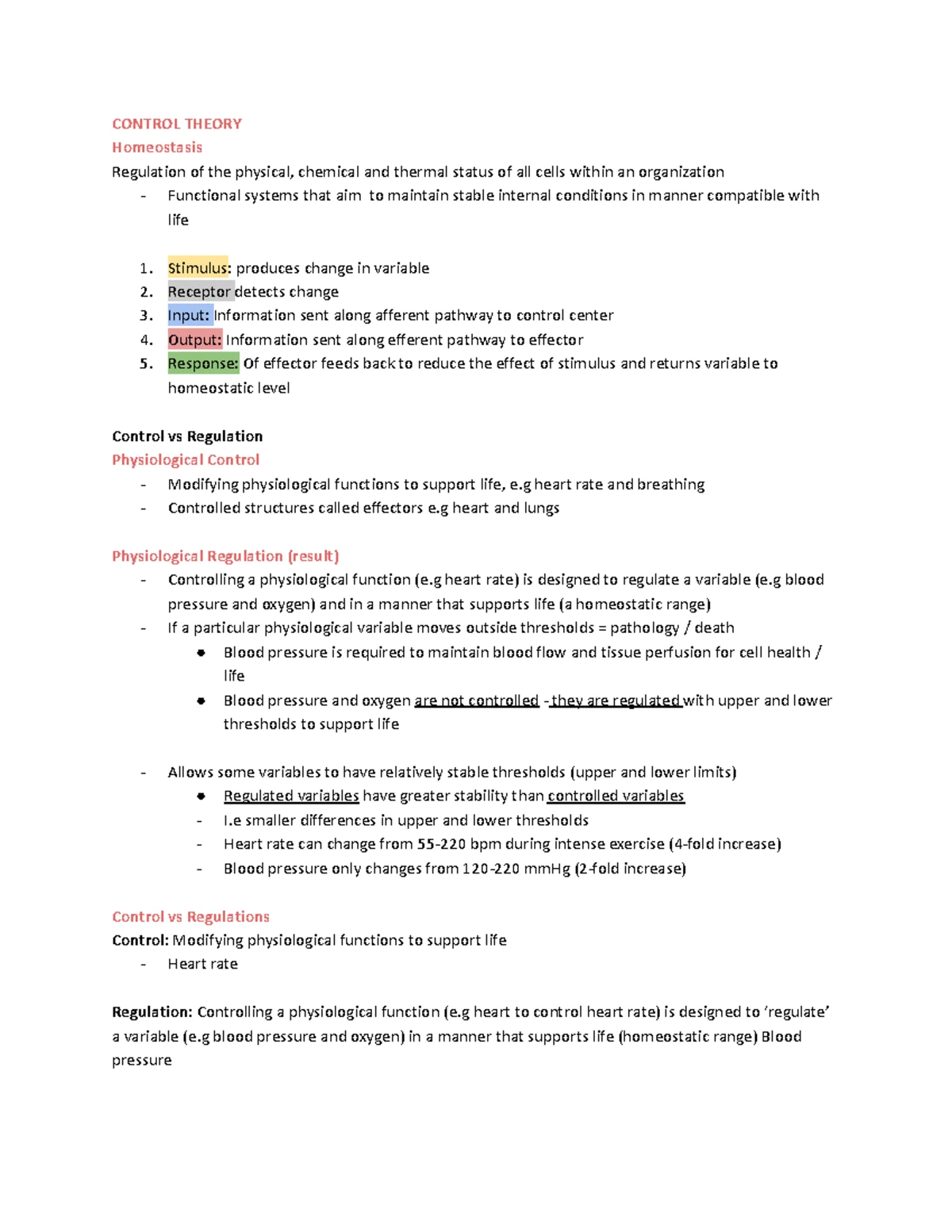 MEDI211 Flashcards: Lecture 17 - Cardiovascular Physiology Insights ...