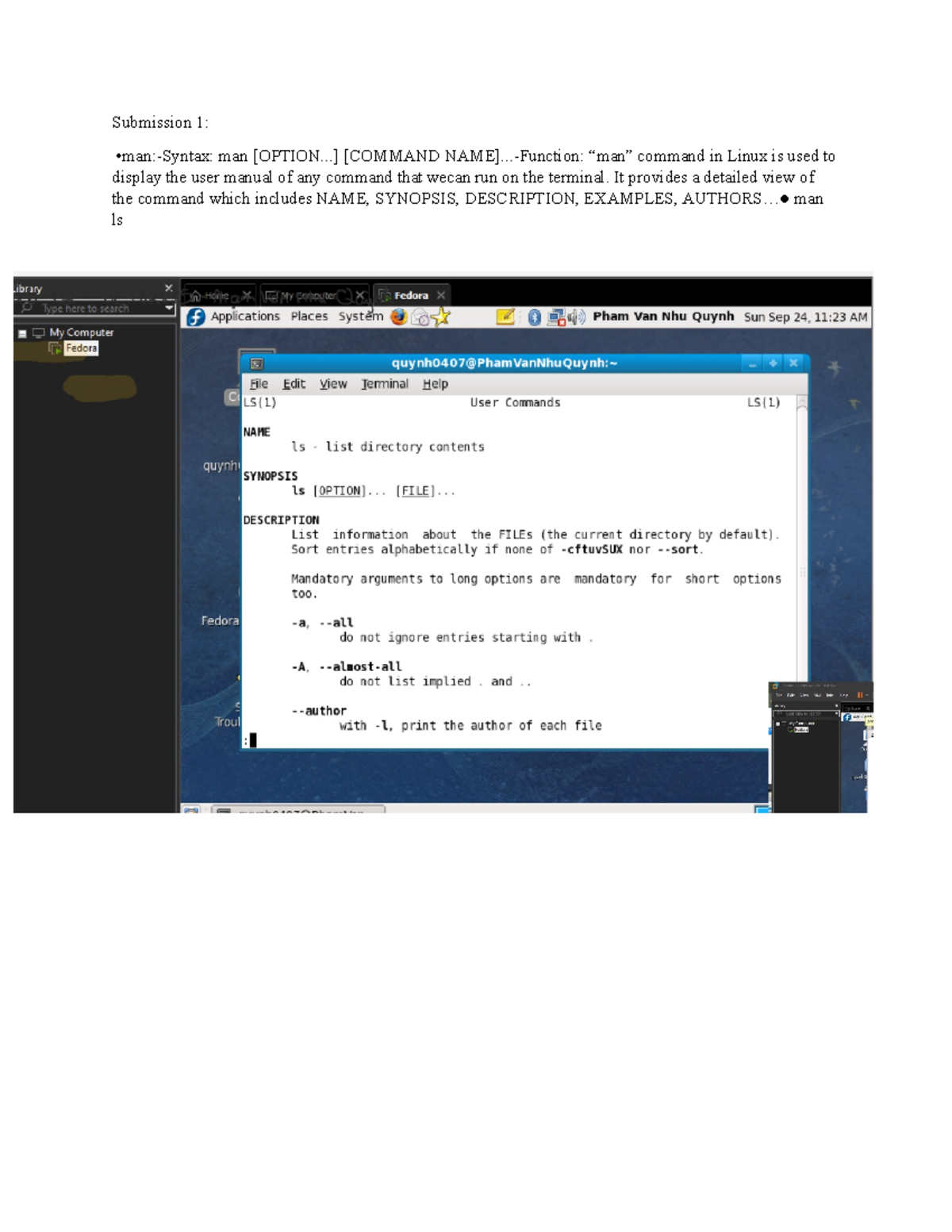 Linux Command Line Basics - Lab02-se182895 - Manual & Usage Guide - Studocu