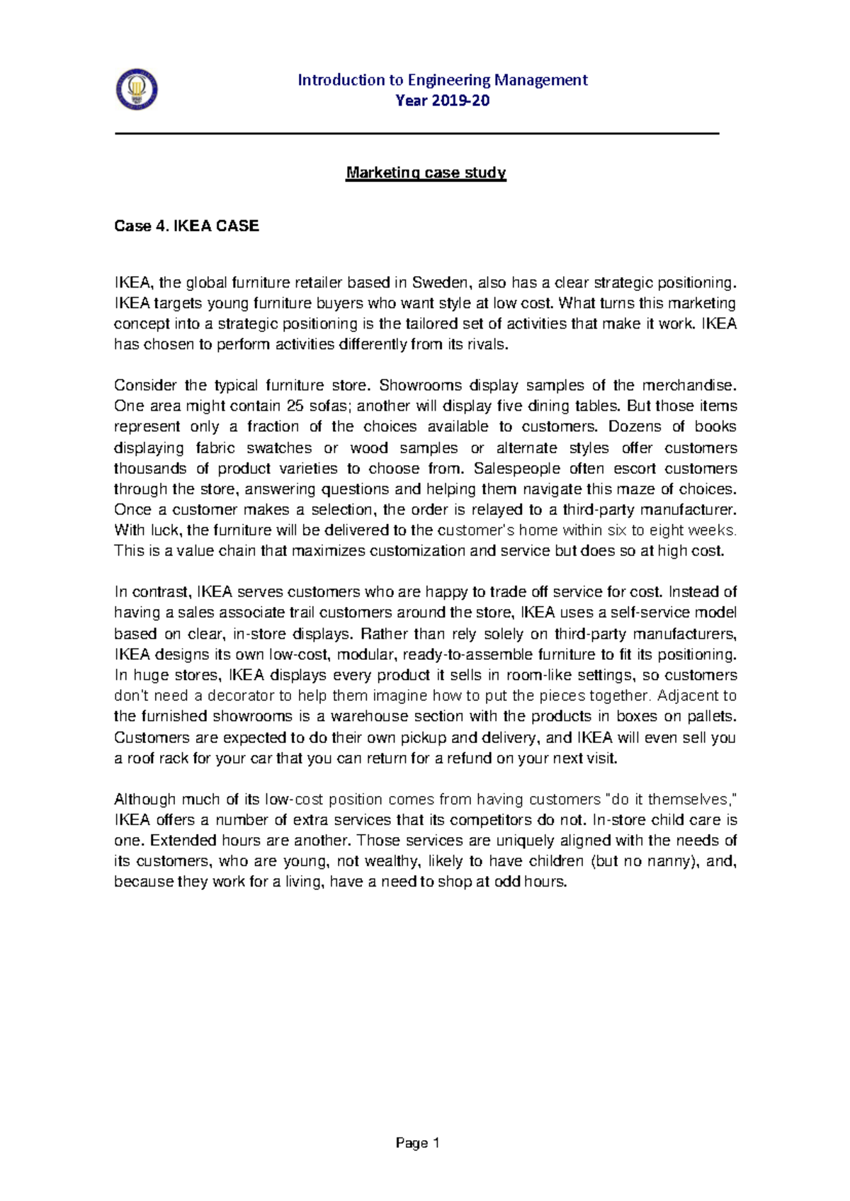 IKEA Case Study: Strategic Management Insights and Marketing Analysis ...