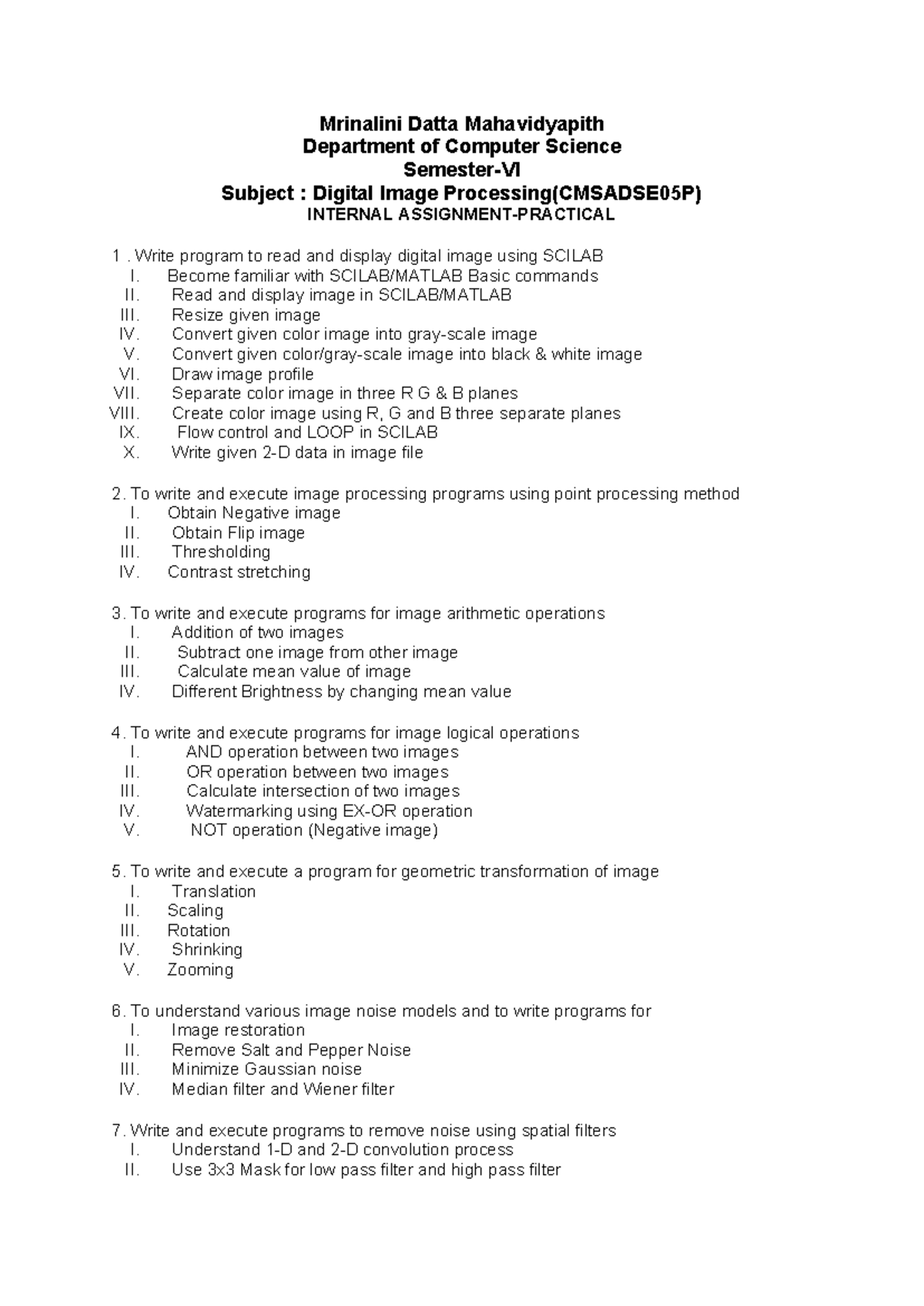CMSADSE05P - Internal Practical Assignment on Digital Image Processing ...
