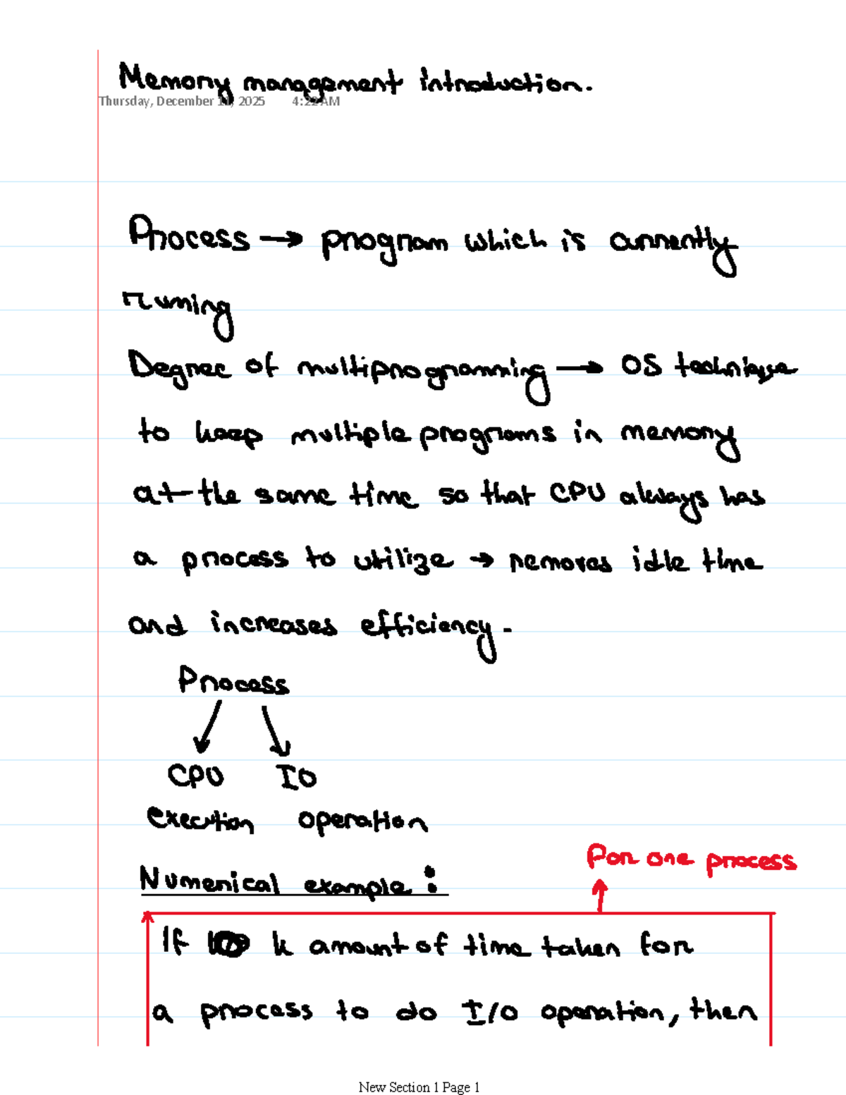 Test 2 - Operating System Notes on Internal Fragmentation - Studocu