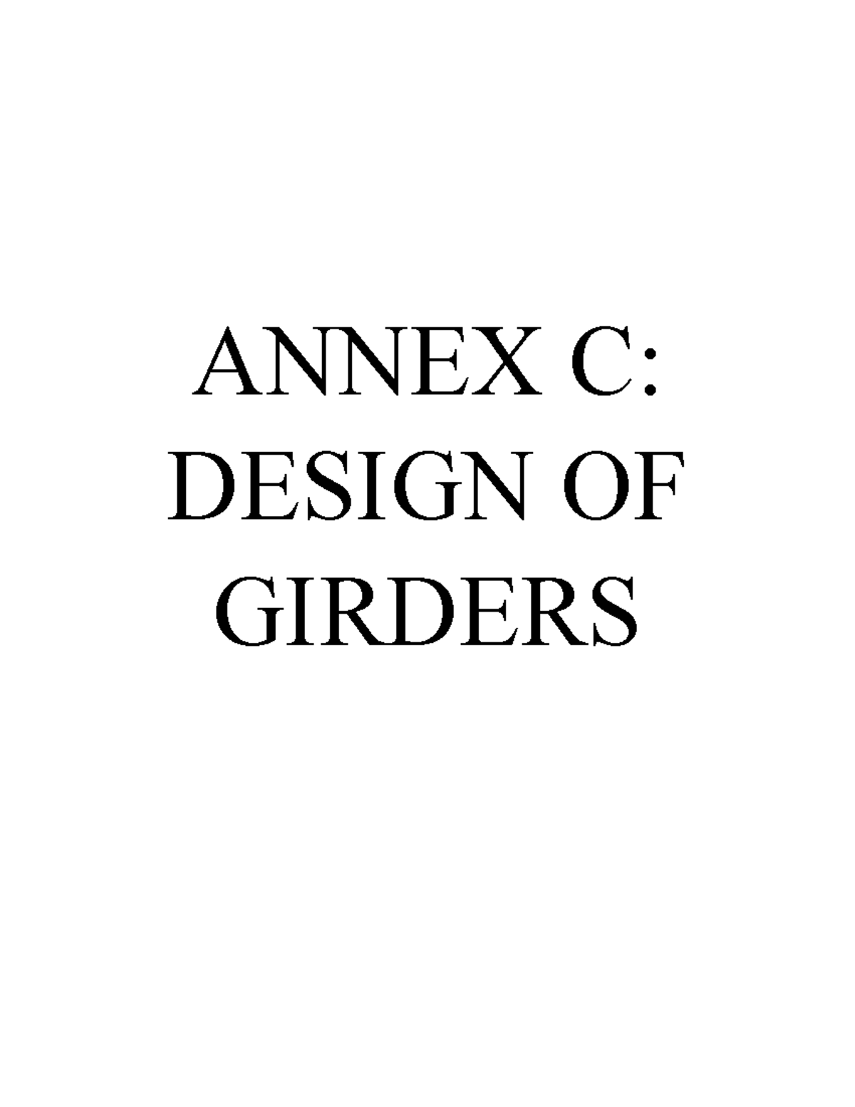 Design of Girders for IRC Class 70R Loading Analysis and Calculations ...
