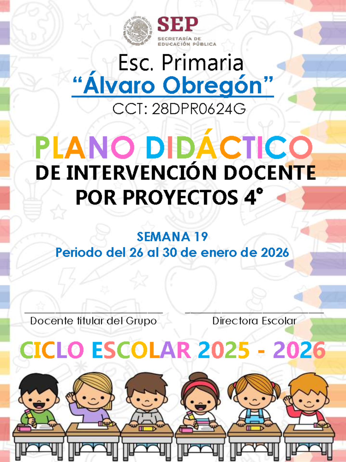 4° SEM19 Planeación de Proyectos Comunitarios 2025-2026 - Studocu