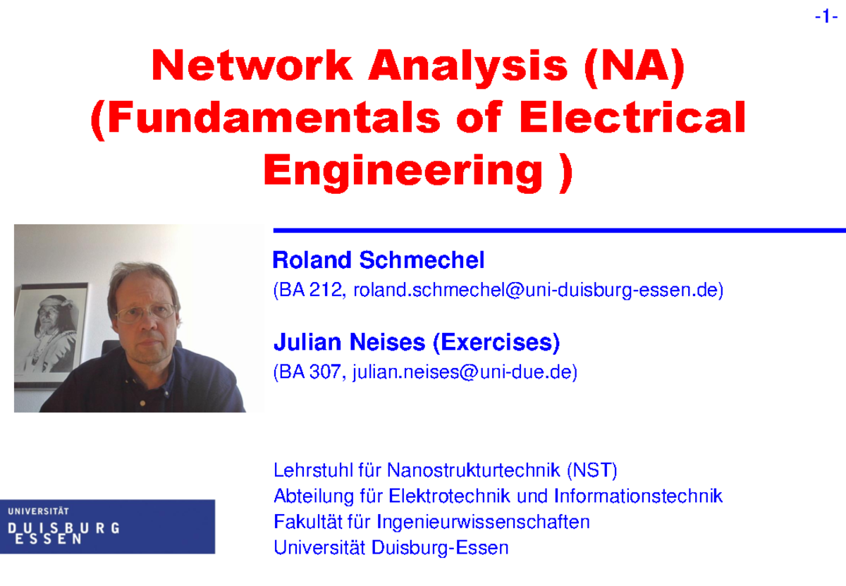 Network Analysis Lecture Notes 2021-2022 Winter Semester - Network ...