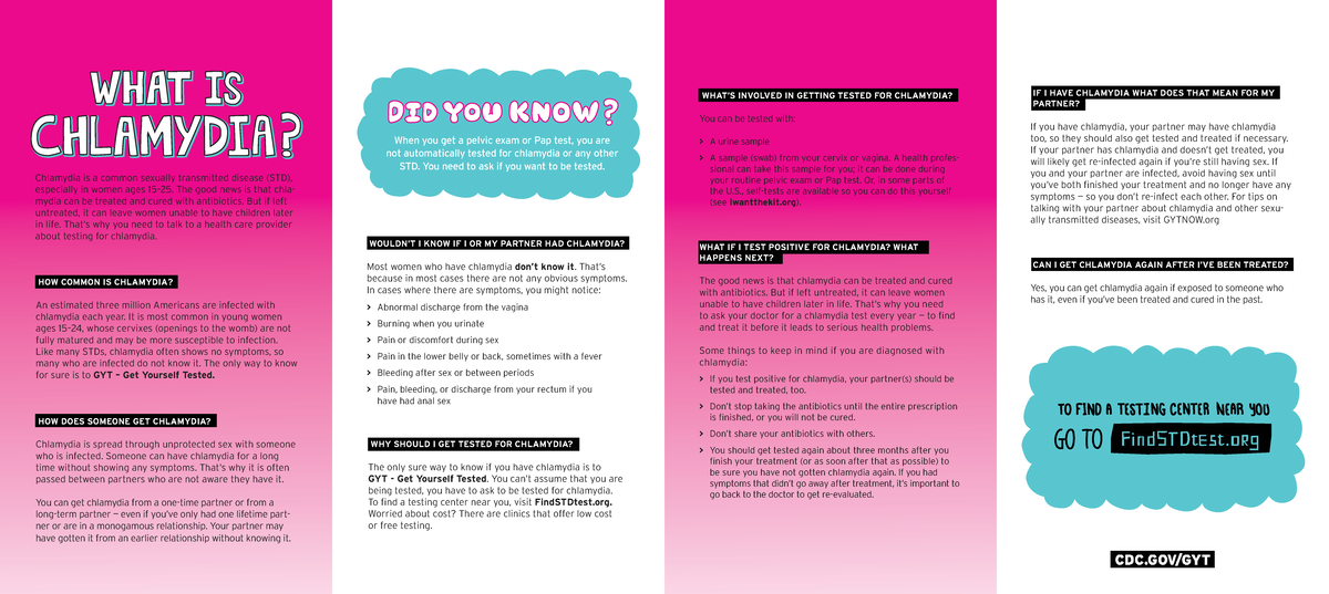 Chlamydia Cervix Test