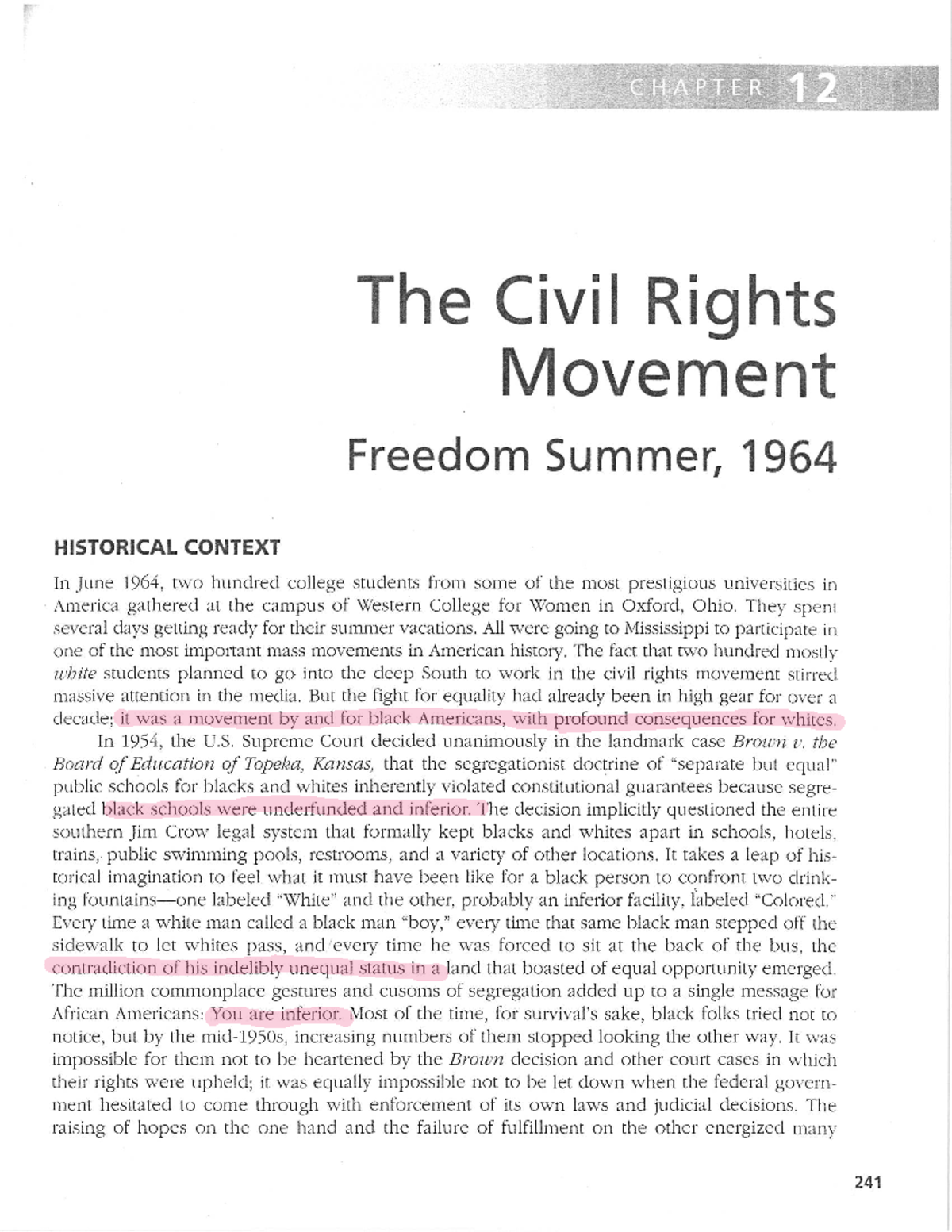 Kami Export - CAP-7E-V2-12-The Civil Rights Movement - Freedom Summer ...