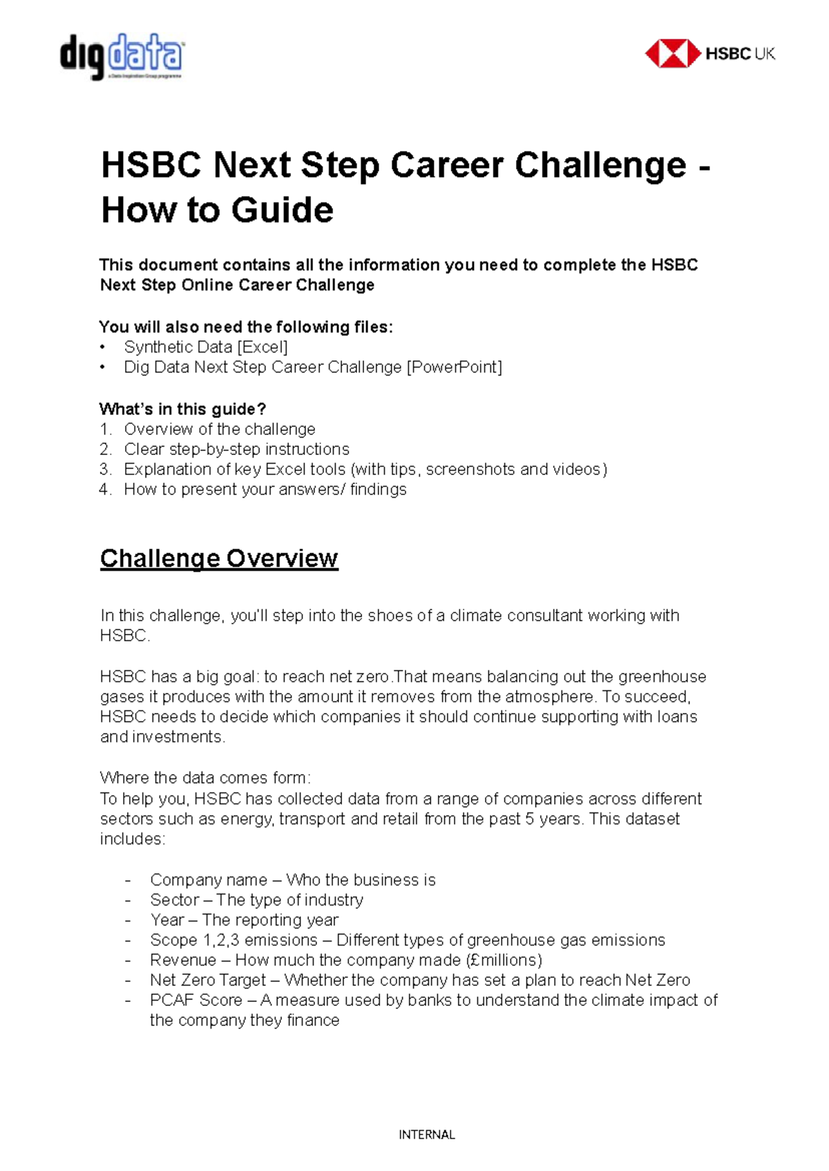 HSBC Next Step Career Challenge: Complete Guide to Success - Studocu