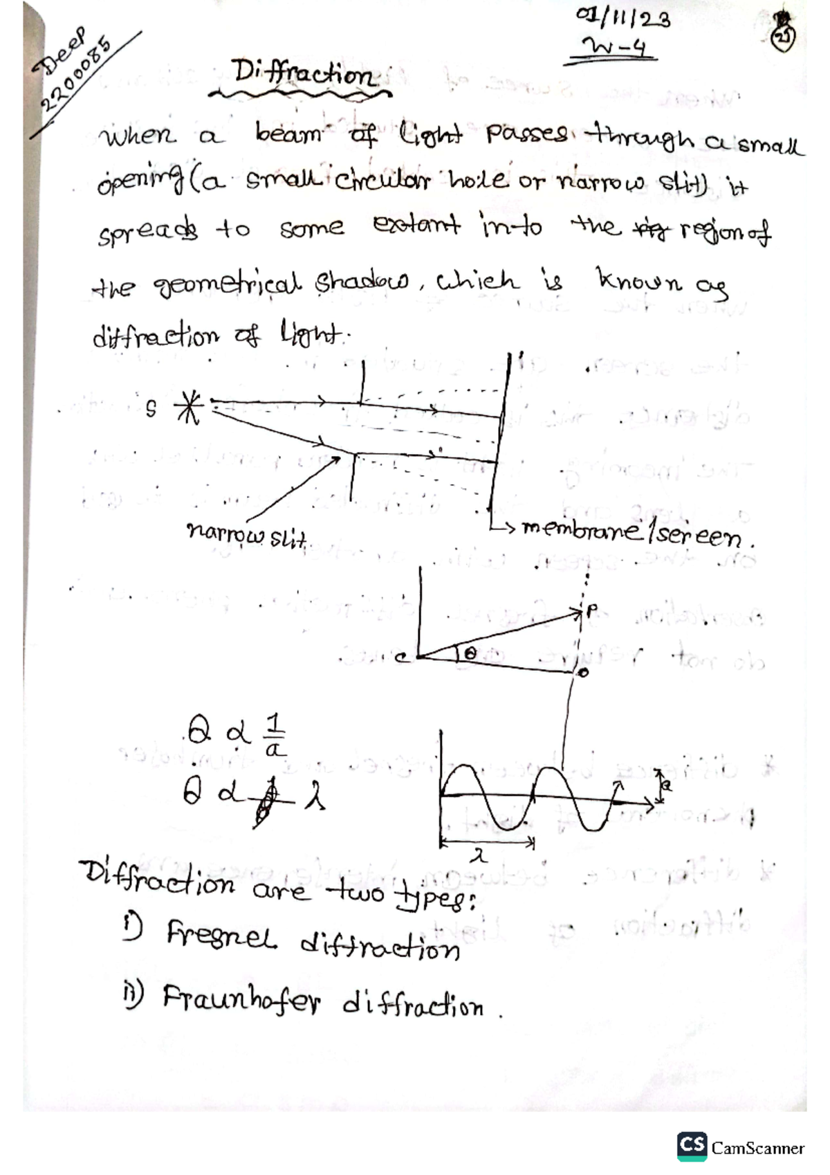 Physics Deflection Notes by Deep Kumar Pal - 12/03/2023 - Studocu