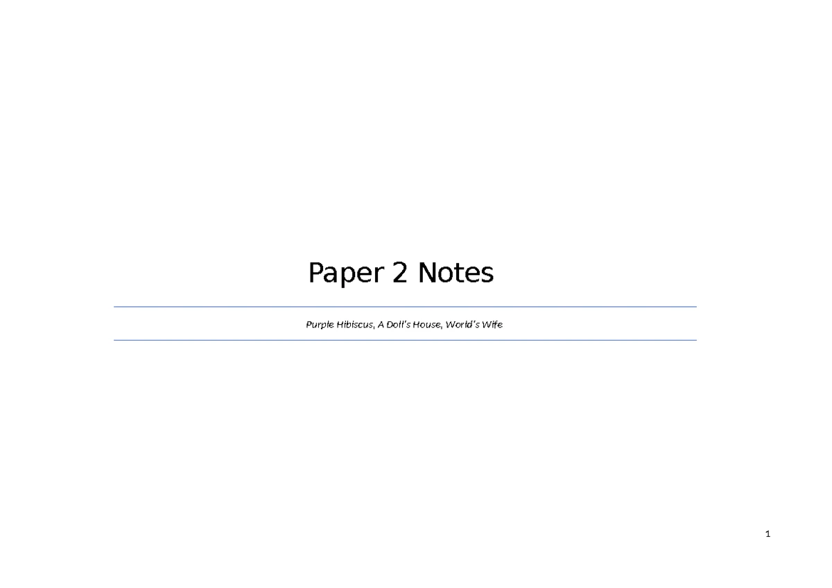N17/1/AYENG/SP2/ENG/TZ0/XX - English A SL Paper 2 Exam Guide - Studocu