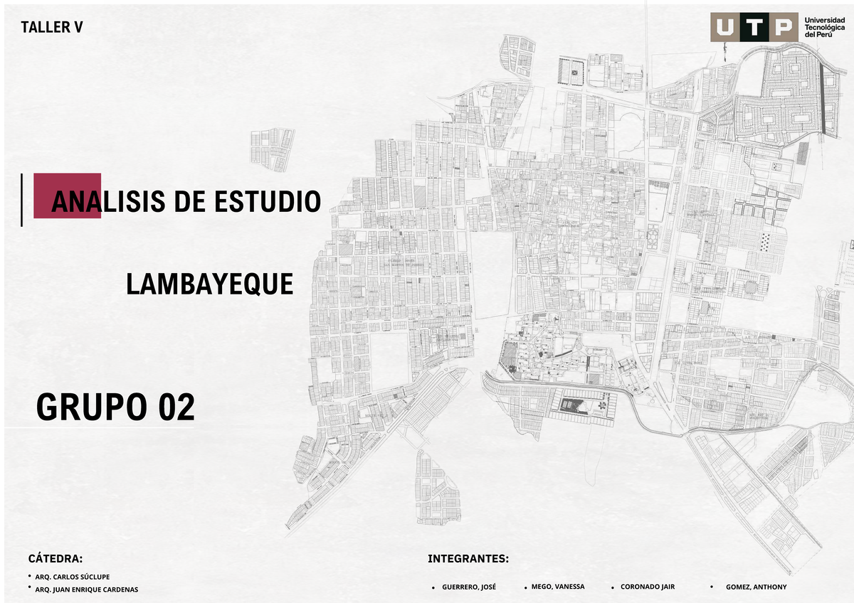 Análisis Urbano de Lambayeque: Estudio y Diagnóstico 400.3 - Document Preview