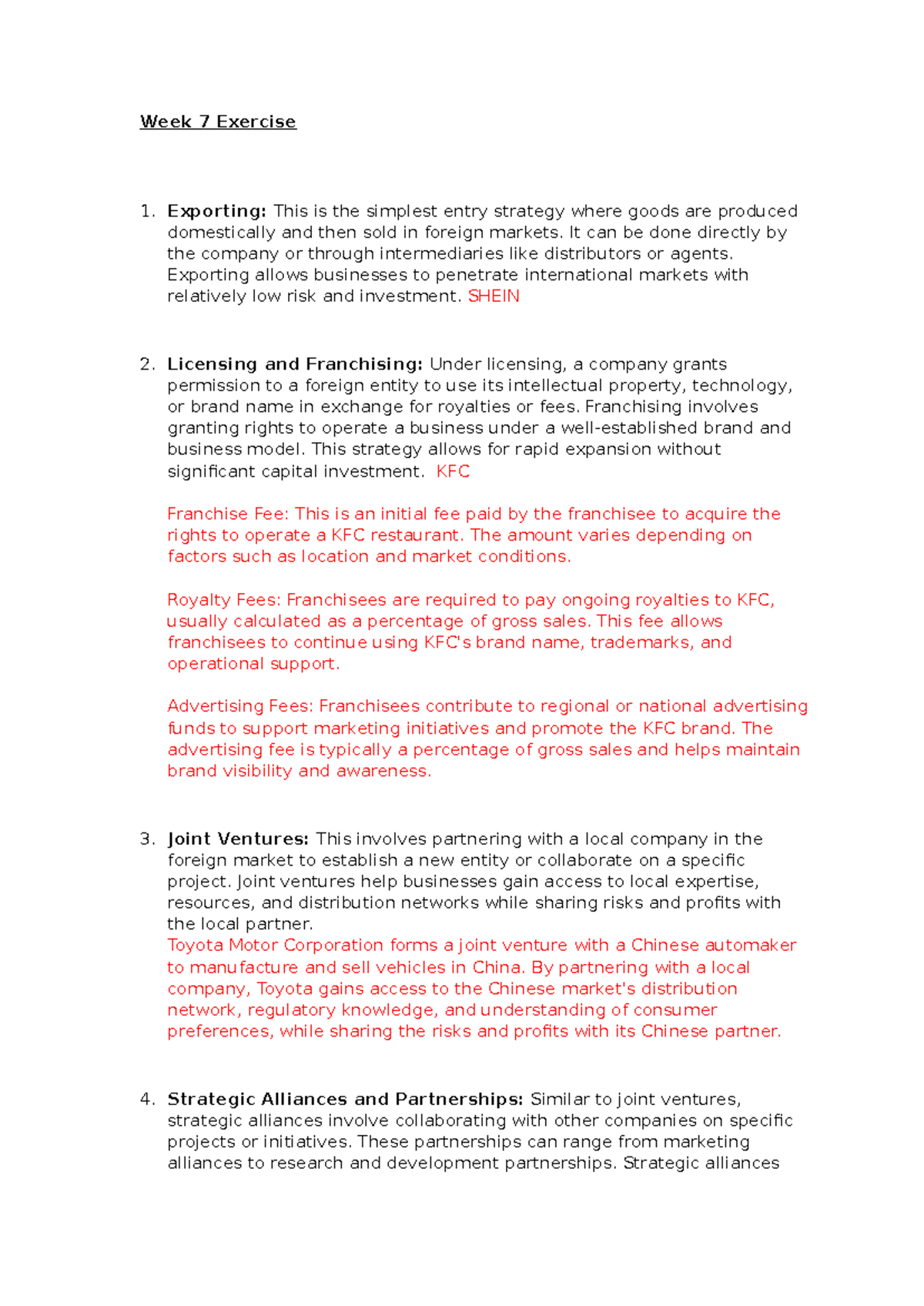 Week 7 - New curriculum Tut work - Week 7 Exercise Exporting: This is ...