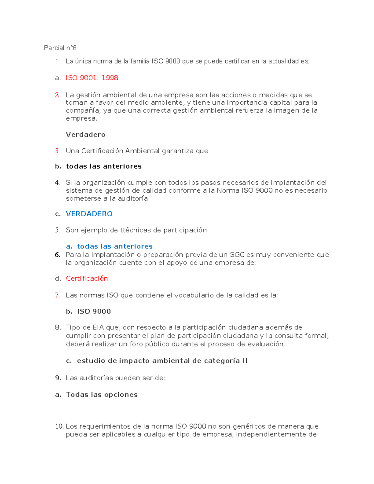 580540680-Parcial 6: Repaso sobre Certificaciones y Normas ISO en ...
