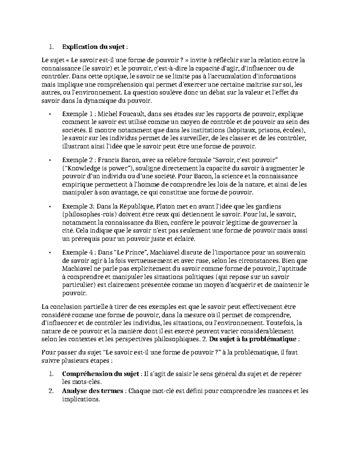 Le Pouvoir du Savoir : Réflexions Philosophiques sur la Connaissance ...