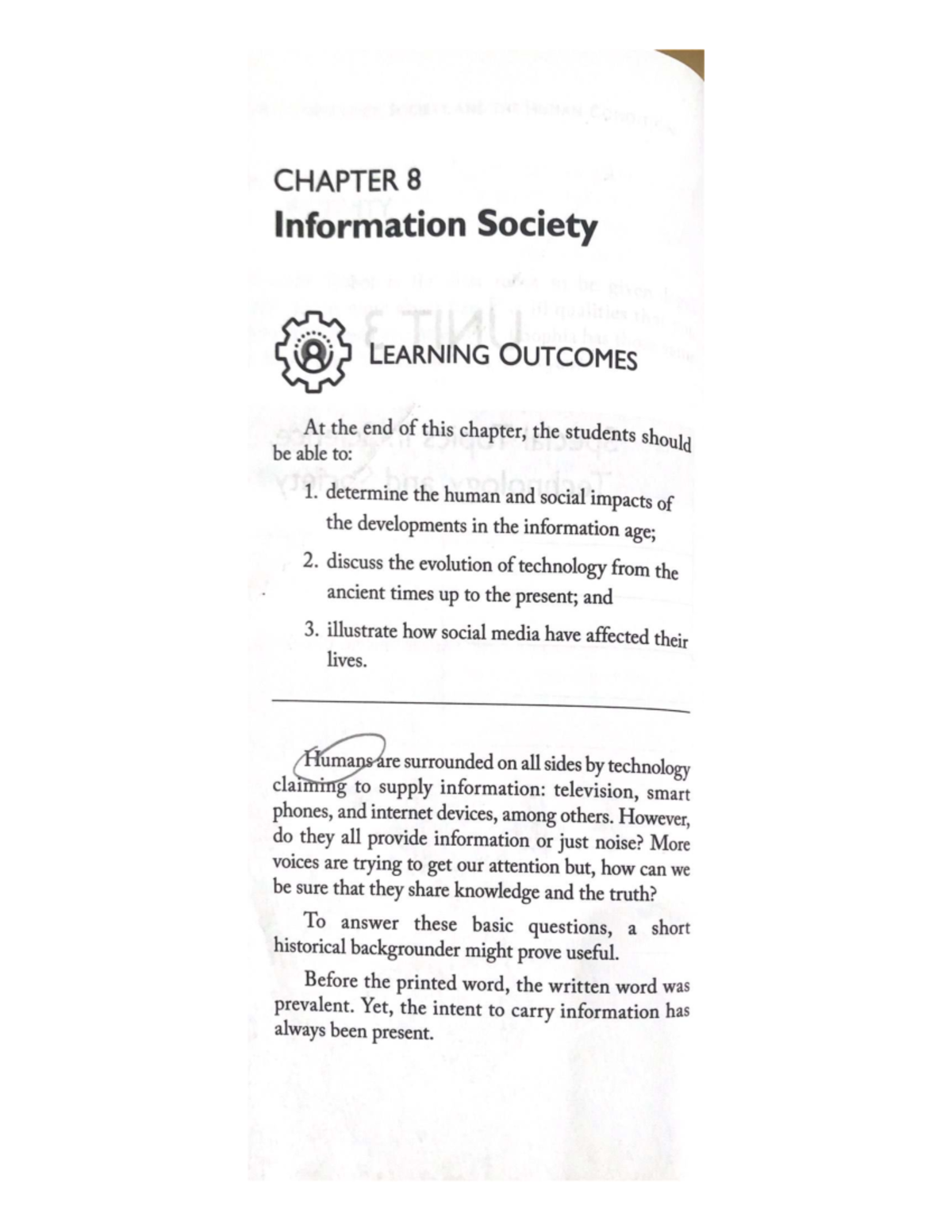 CHAPTER 8: The Evolution of the Information Society and Its Impact ...
