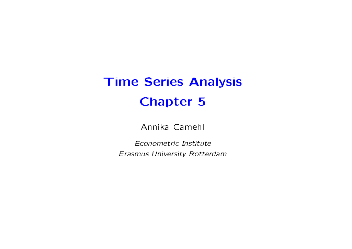Slides - Chapter 5 - Time Series Analysis: Seasonality Concept ...