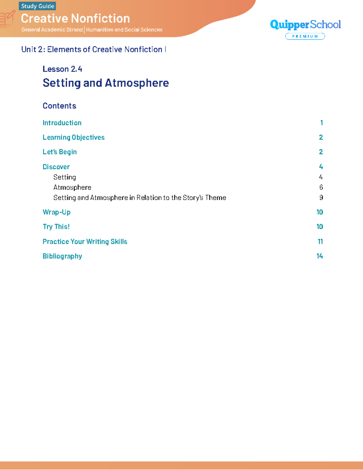 CNF11 12 Q1 0204M SG Setting and Atmosphere - Setting and Atmosphere ...