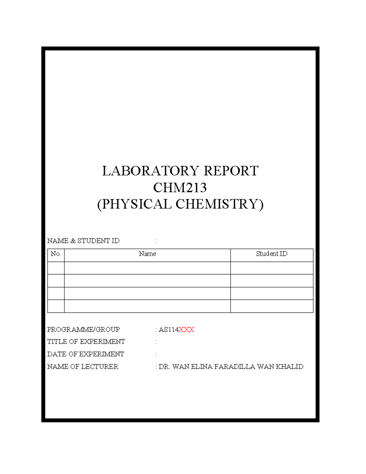 chm 207 notes bacalah moga bermanfaat - Organic Chemistry - LABORATORY ...