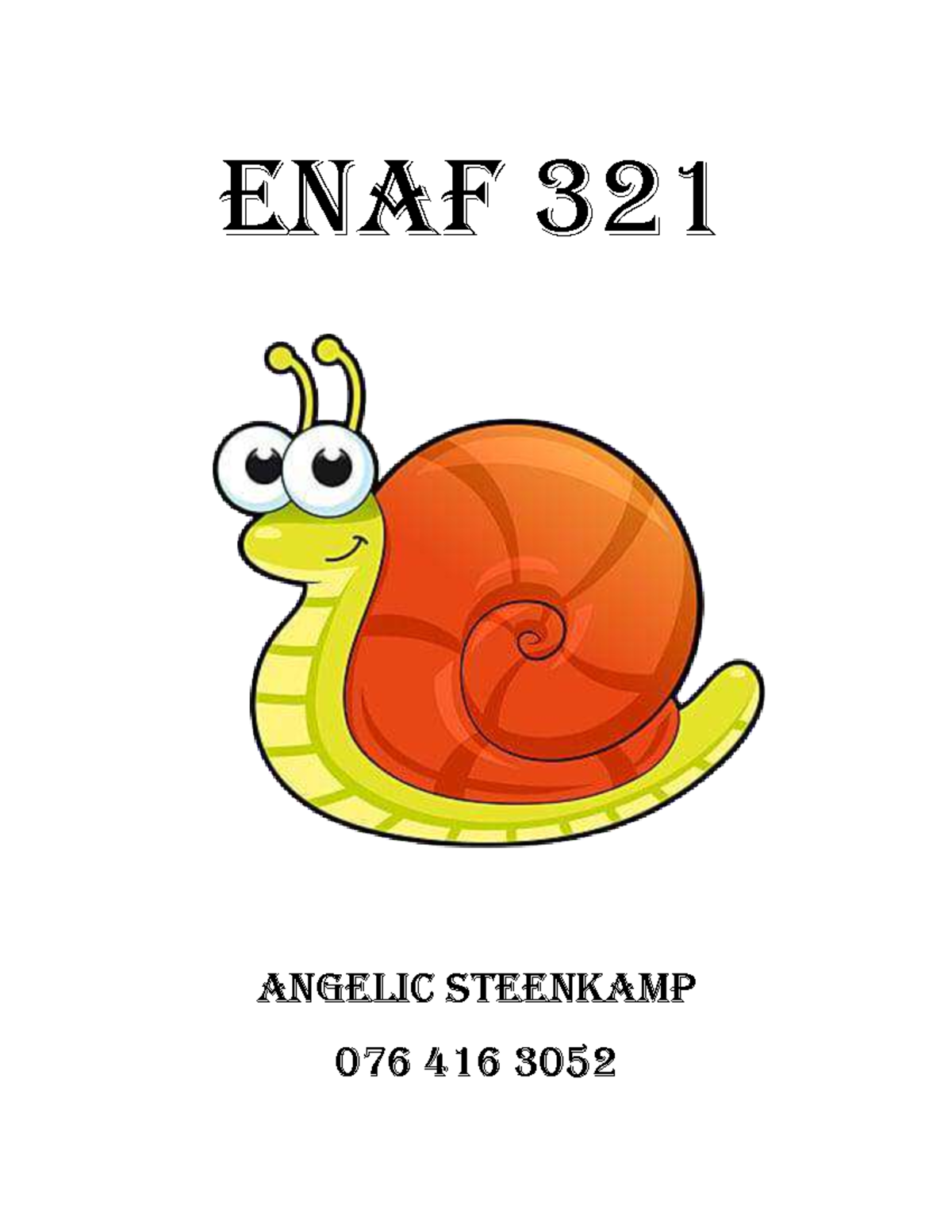 ENAF 321 Phonological Awareness Study Notes and Key Concepts - Studocu
