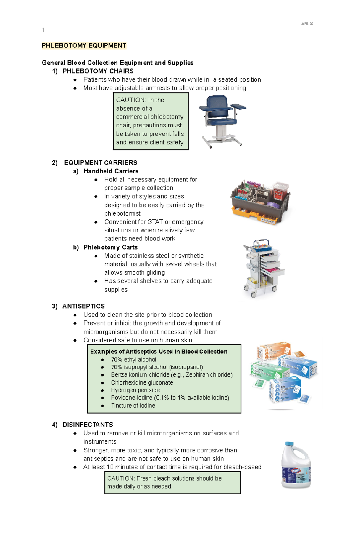 Midterm Study Guide: Phleb Equipment & Order of Draw Essentials - Studocu