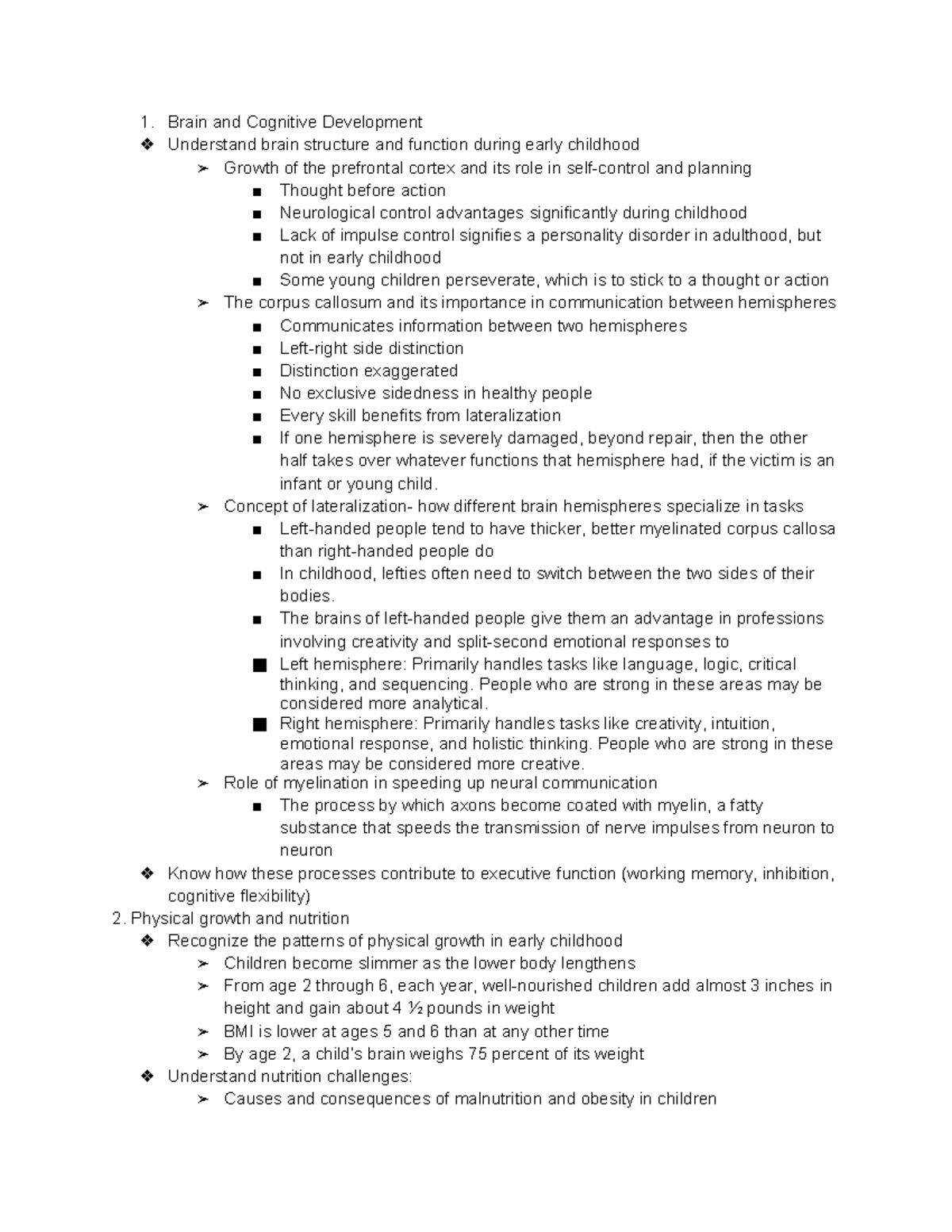 Brain Development and Cognitive Growth in Early Childhood: Key Insights ...