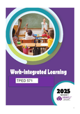 TPED 571 - NWU - teaching practical - Studocu