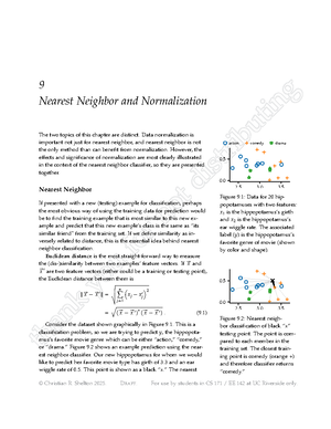 Nearest Neighbor Classification and Data Normalization Techniques ...