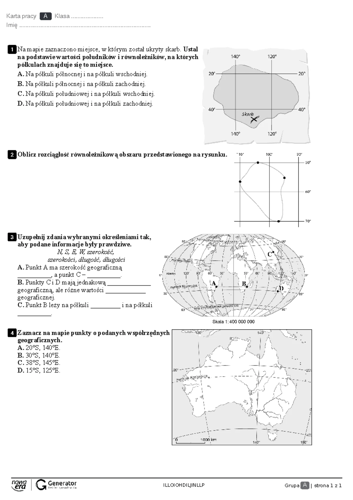 Procesy endogeniczne Test (z widoczną punktacją) - NLQKKNDIPHLNLQJ