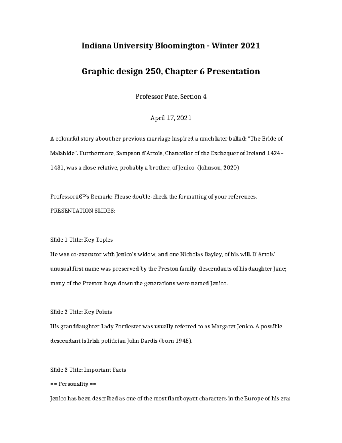 Graphic Design 250: Chapter 6 Presentation Overview - Studocu
