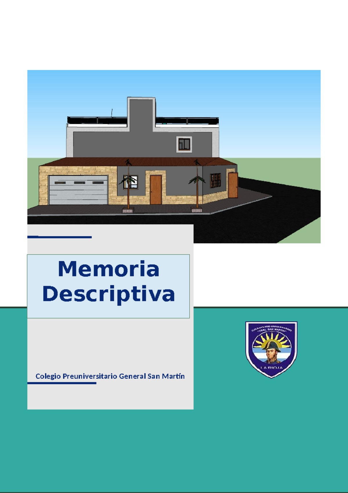 Memoria Descriptiva del Proyecto de Vivienda Unifamiliar - C.P.G.S.M ...