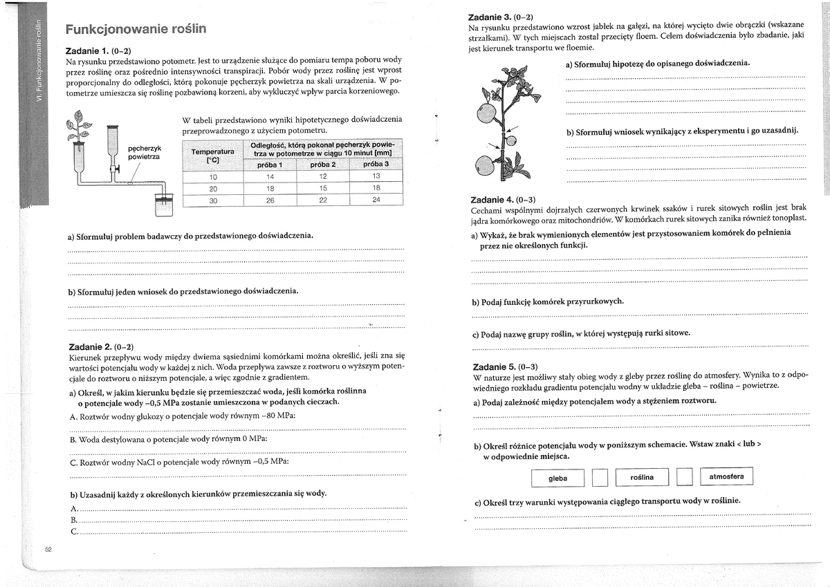 Sprawdzian Biologia Klasa 8 Ekologia