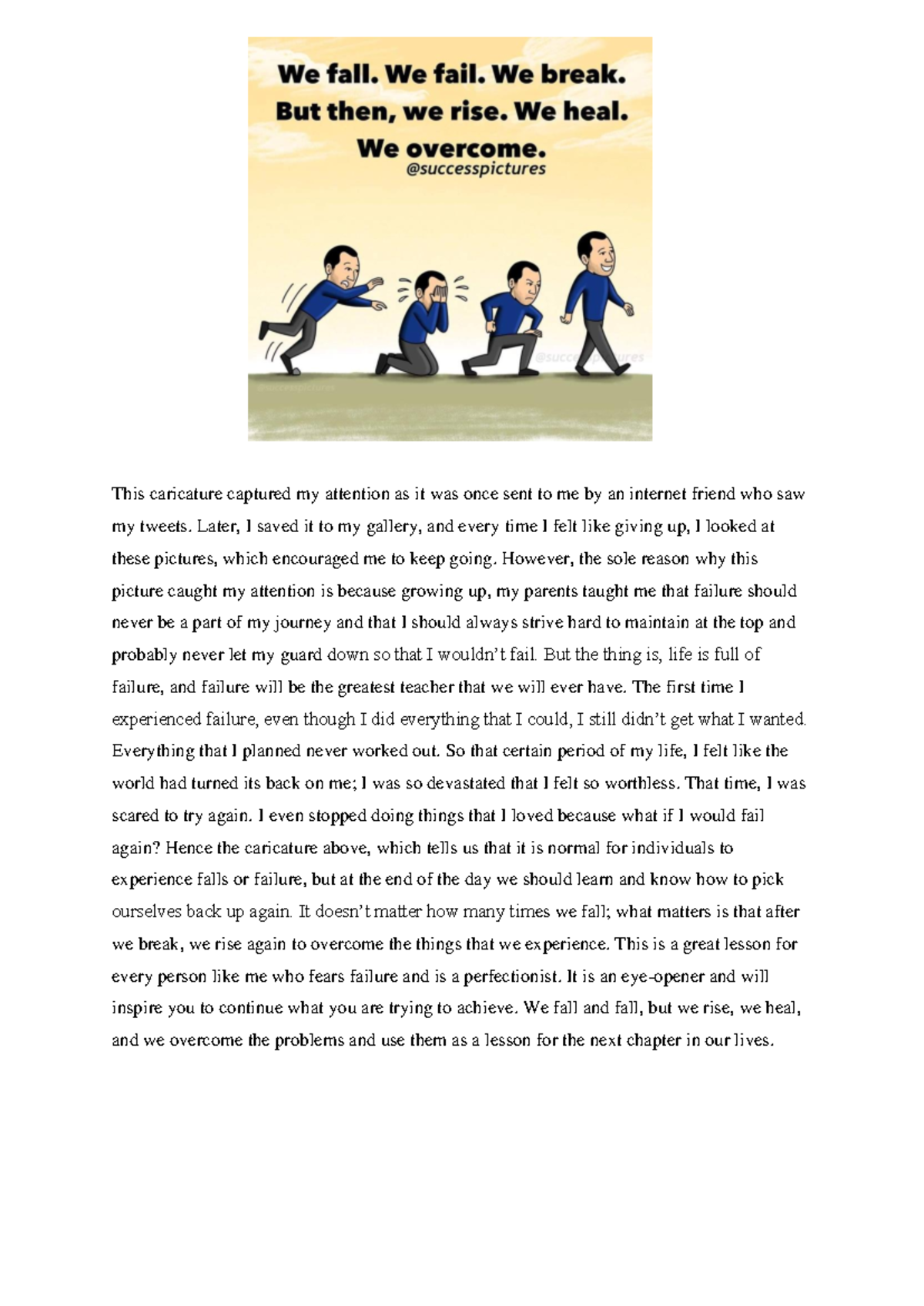 Activity #2 in Ethics - Reflections on Failure and Resilience - Studocu