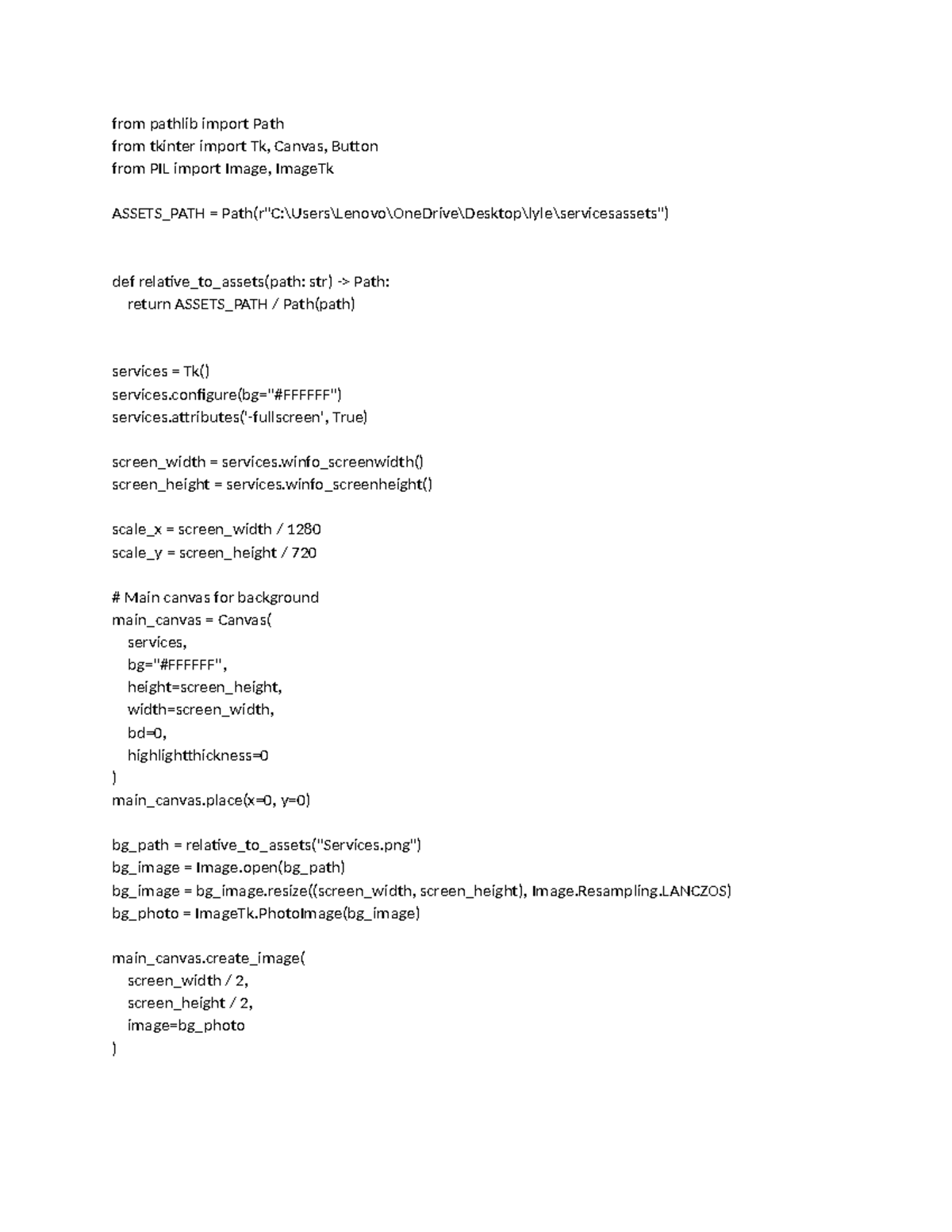 Services - Coding Implementation Guide - Studocu