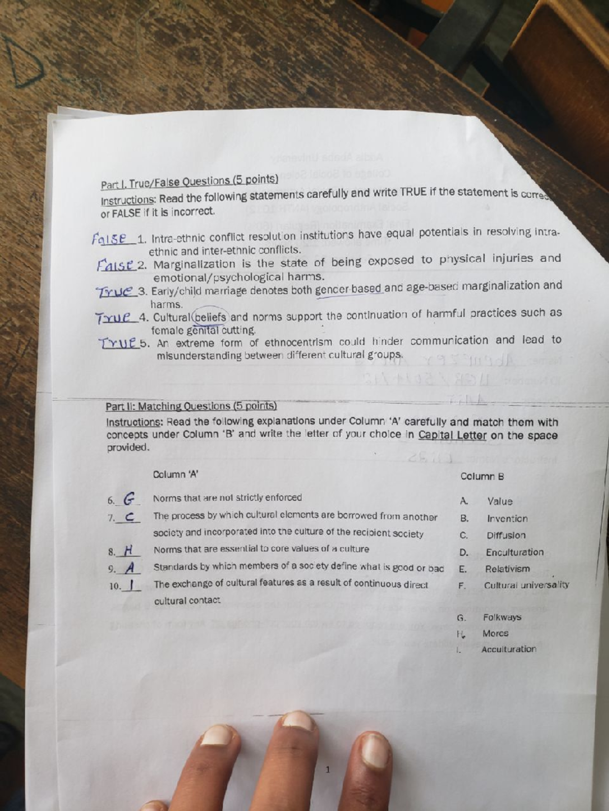 Anthropology Final Exam Study Guide 1 (AAU) - Studocu