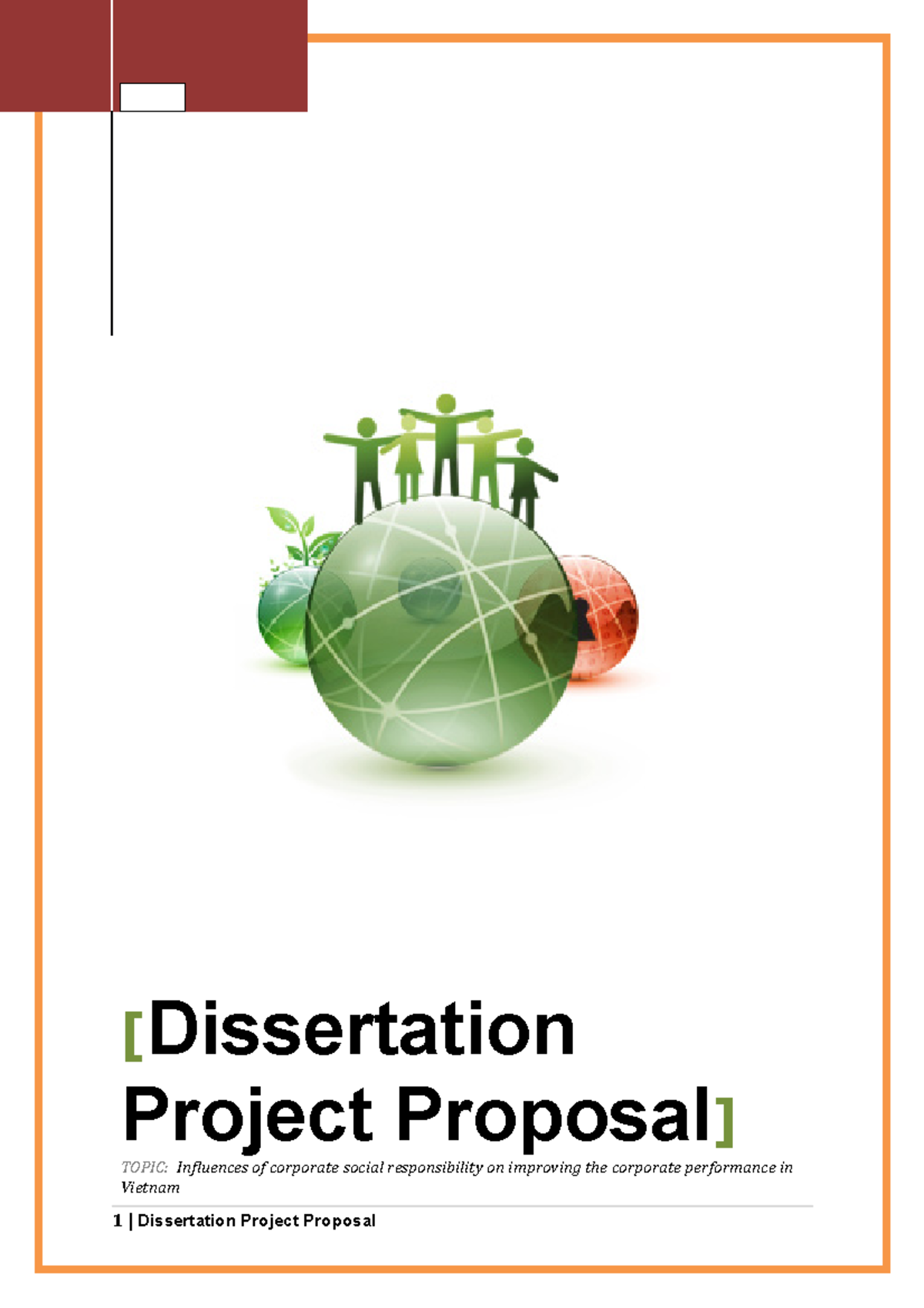 111469593-CSR-120911 - [Dissertation Project Proposal] TOPIC ...