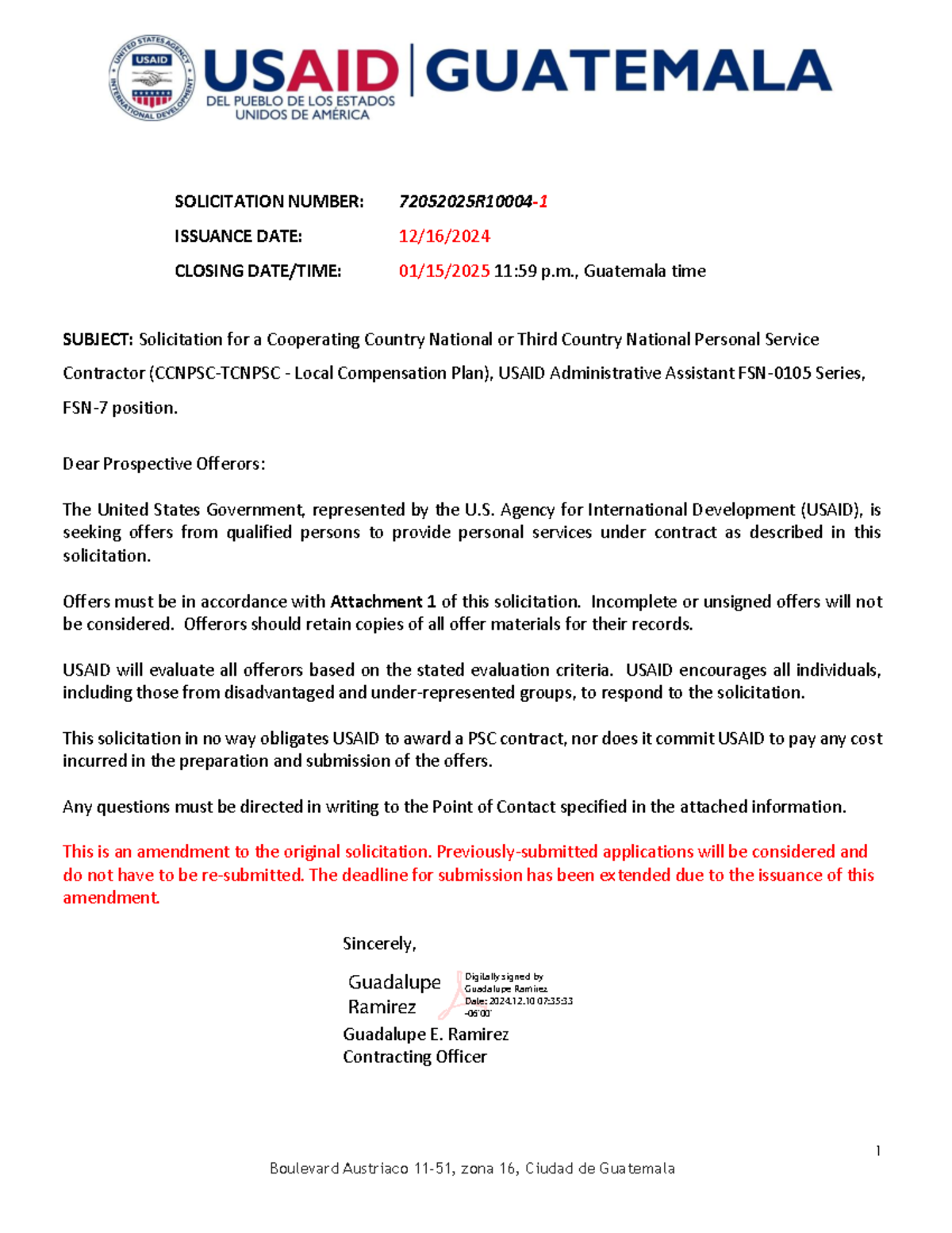 Administrative Assistant Solicitation FSN7 SOL72052025R10004 1 - Studocu