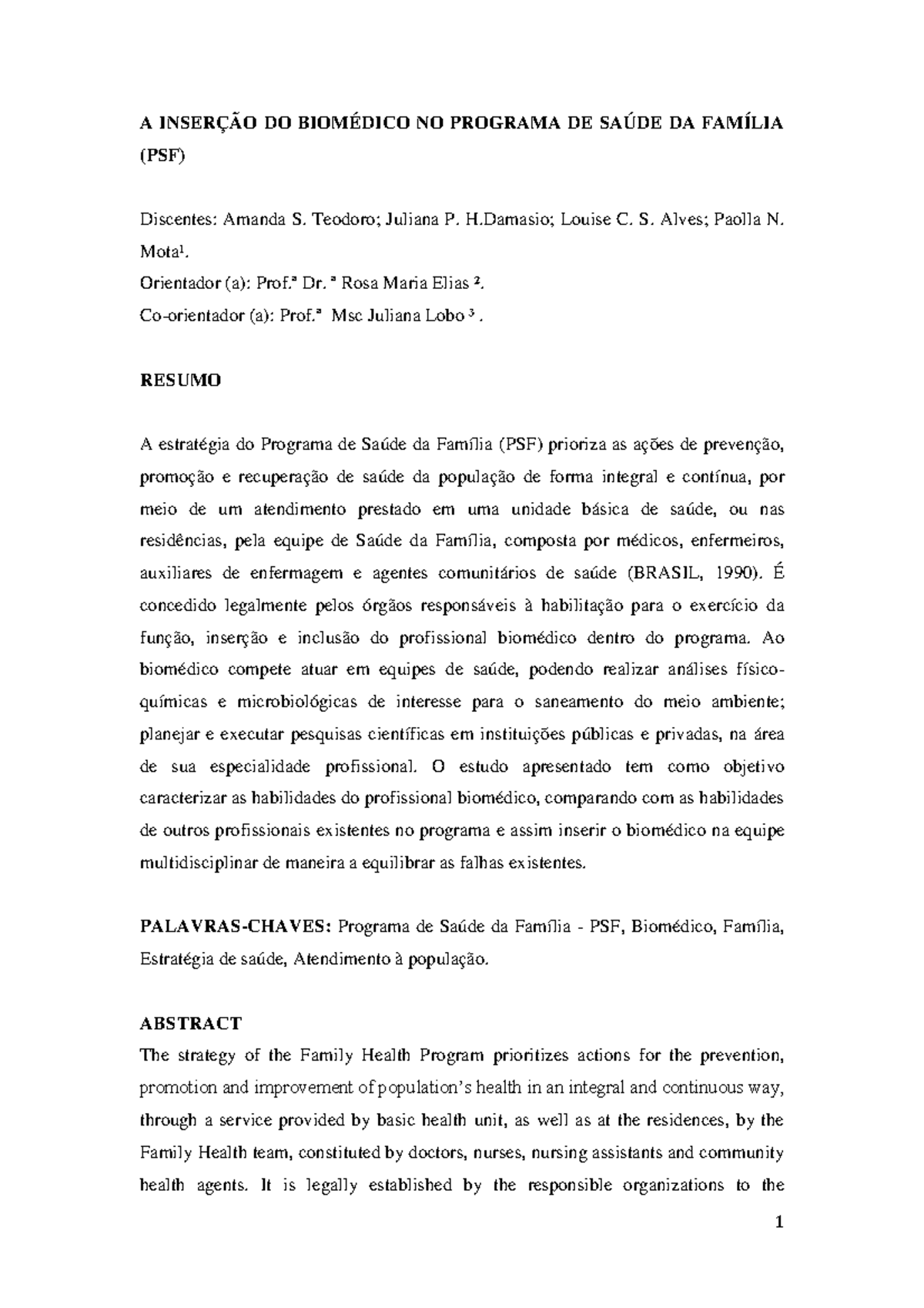 Admin,+A+ Inserção+DO+ Biomédico+NO+ Programa+DE+ Saúde+DA+ Família - A ...