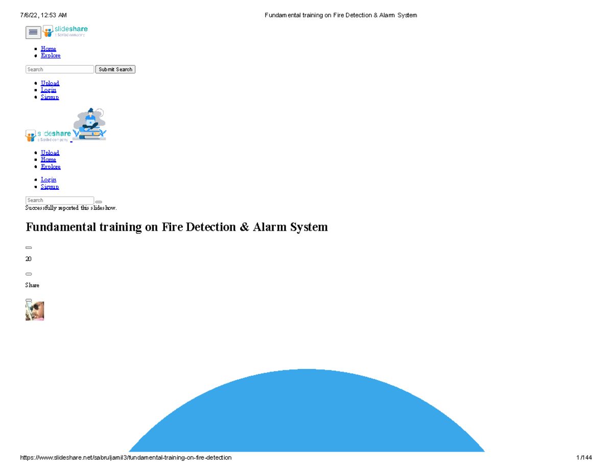 Fundamental training on Fire Detection & Alarm System - Fundamental ...