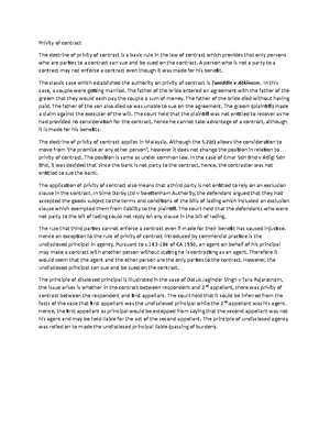 Tutorial 4 week 5 contract - TUTORIAL 4 (WEEK 5): CONSIDERATION ...