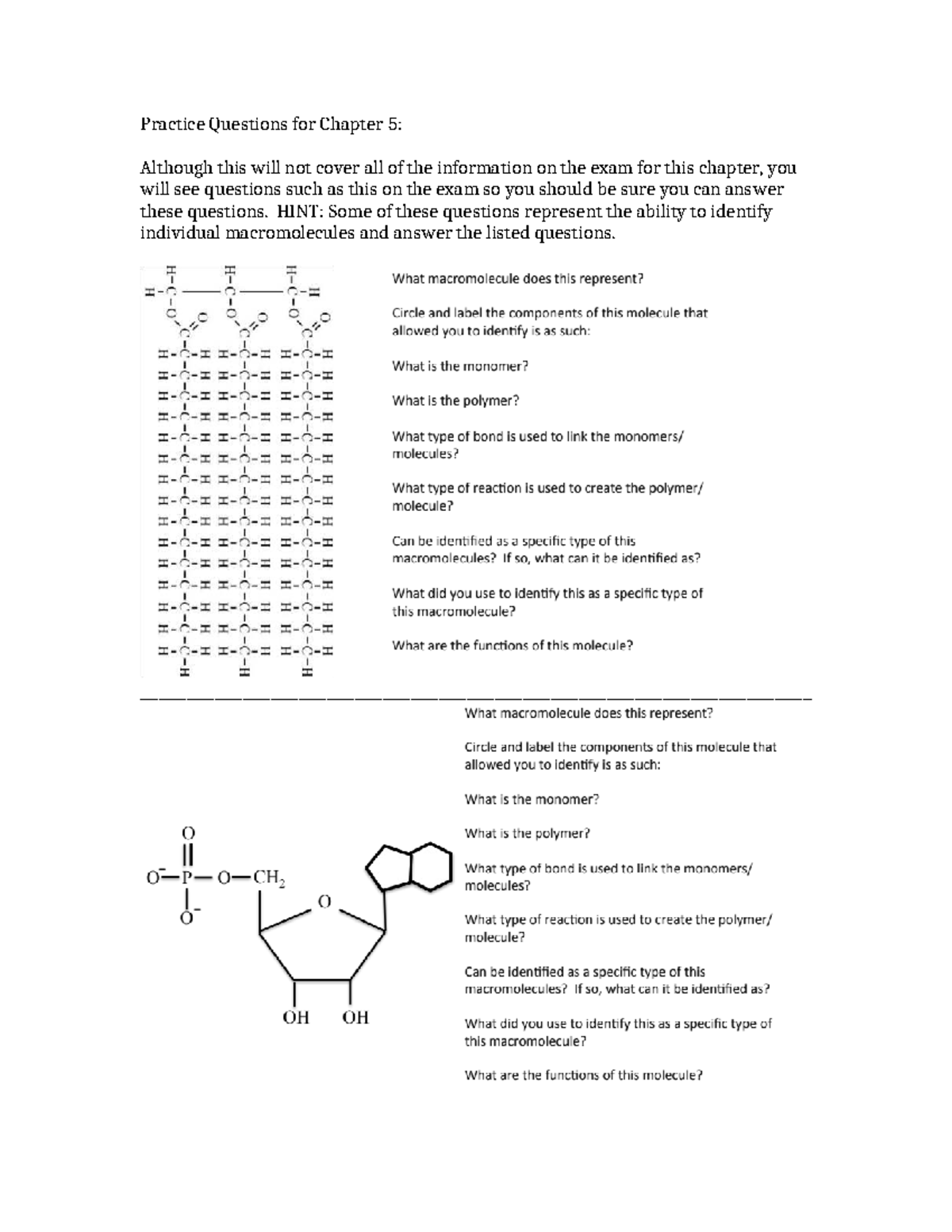 Practice Questions for Chapter 5 Exam - Practice Questions for Chapter ...