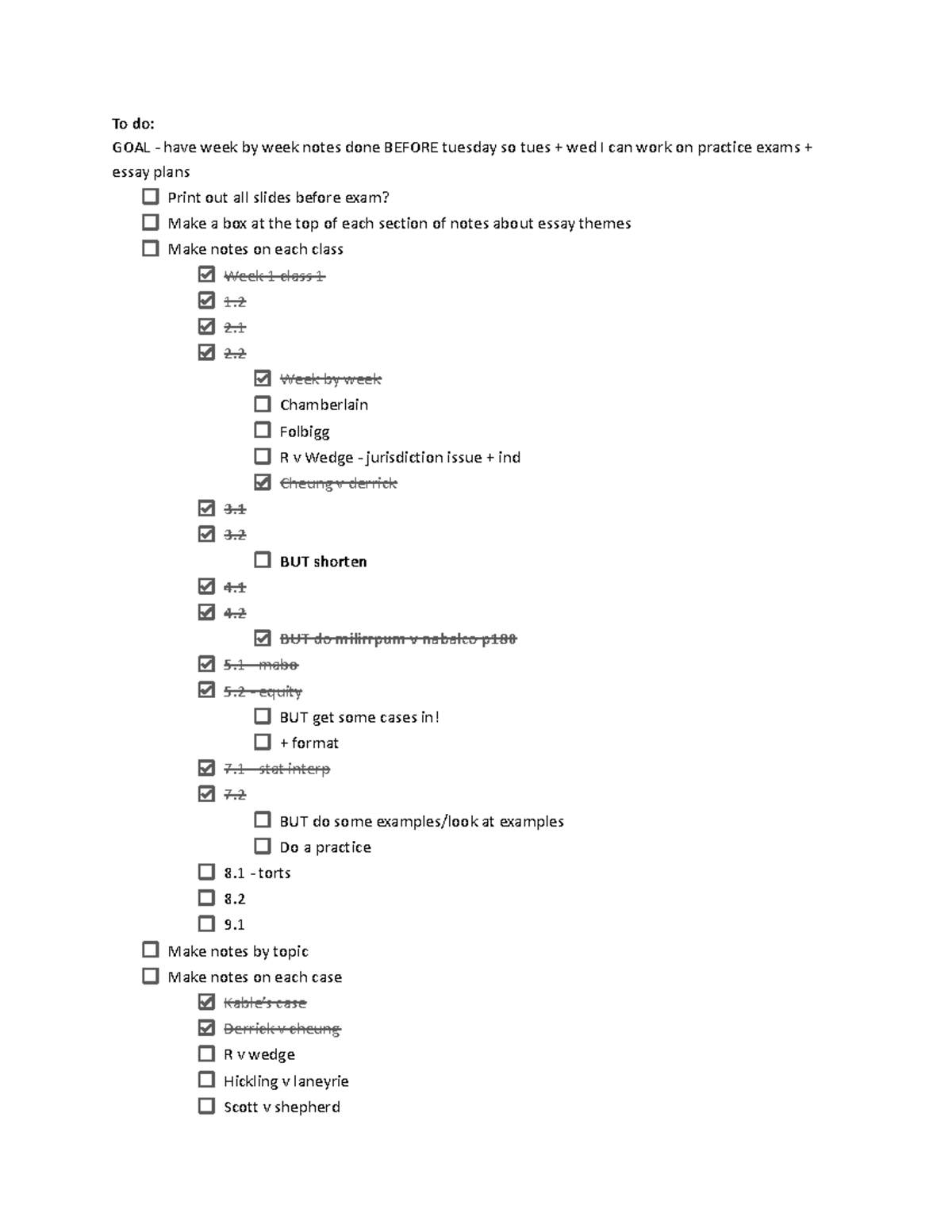 Laws1052 Final Exam - Comprehensive Case Notes and Study Guide - Studocu