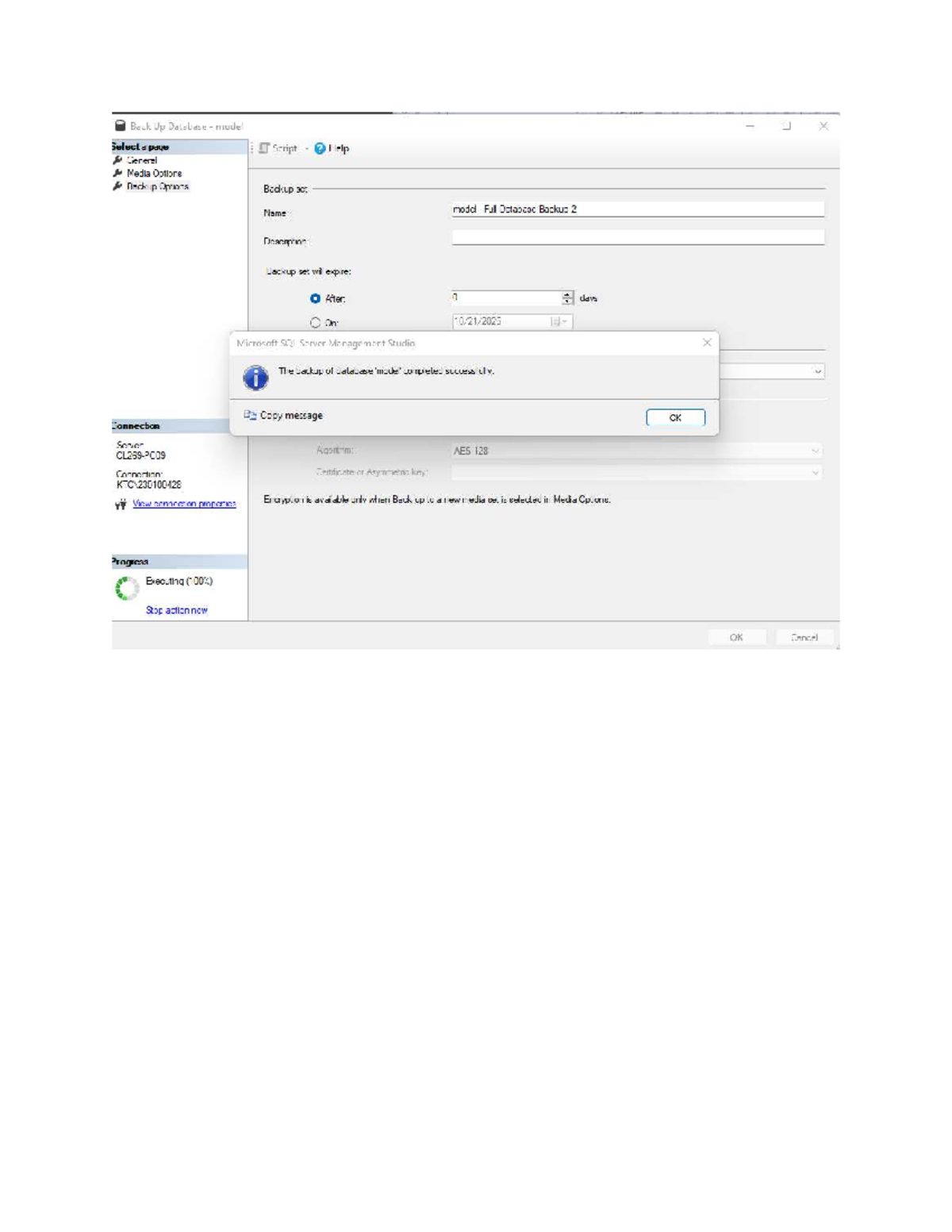 SQL Server Backup Process Overview and Options - Studocu