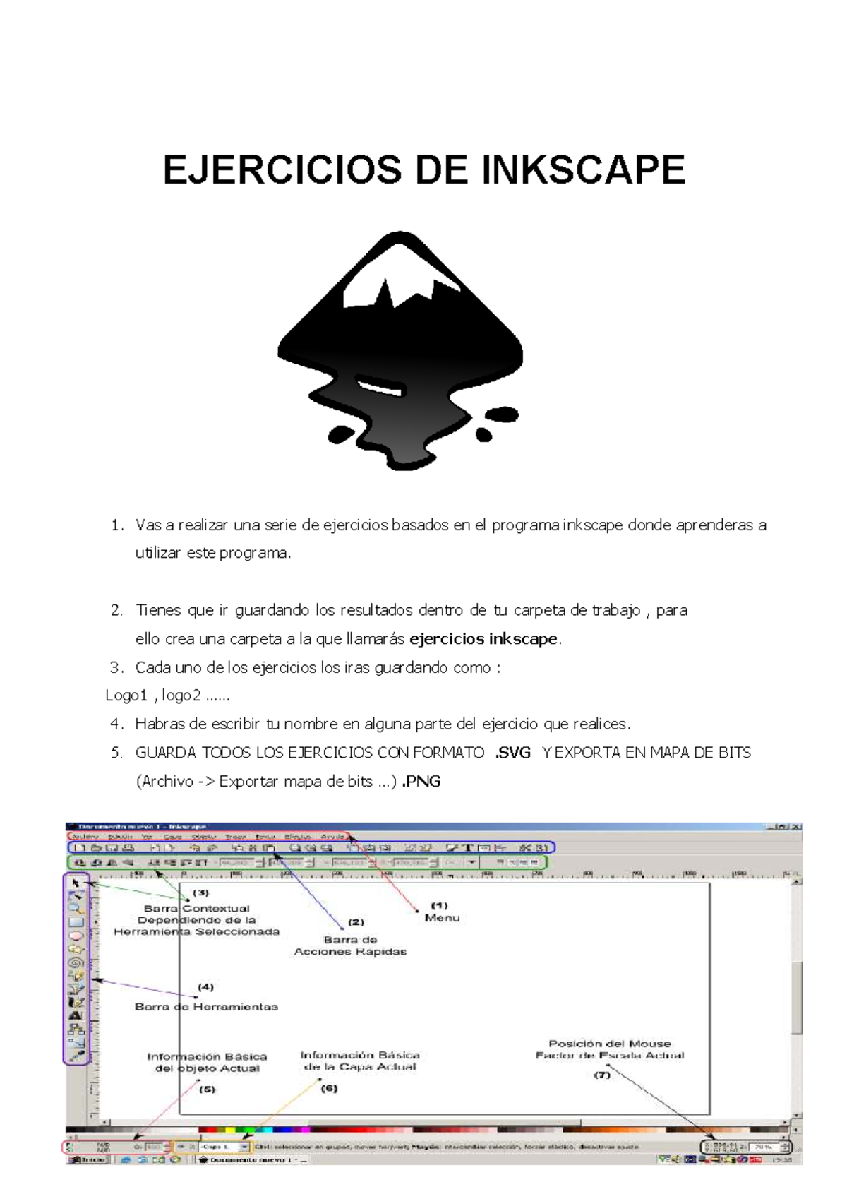 Ejercicios Prácticos de Inkscape - Ejercicio 1 - Studocu