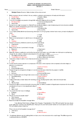 current and future trends - Media and Information Literacy Quarter 2 ...