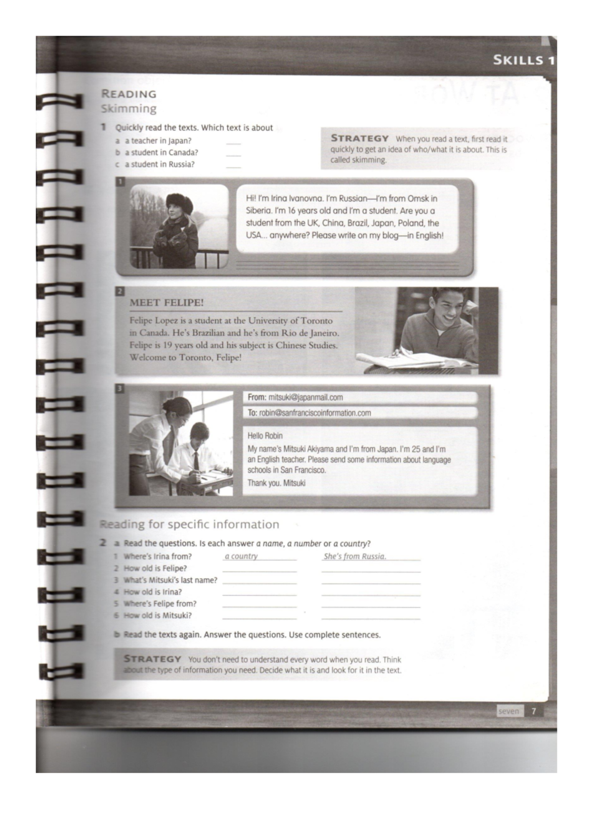 Unit 1 Student's Book & Workbook: Pages 14 to End Overview - Studocu