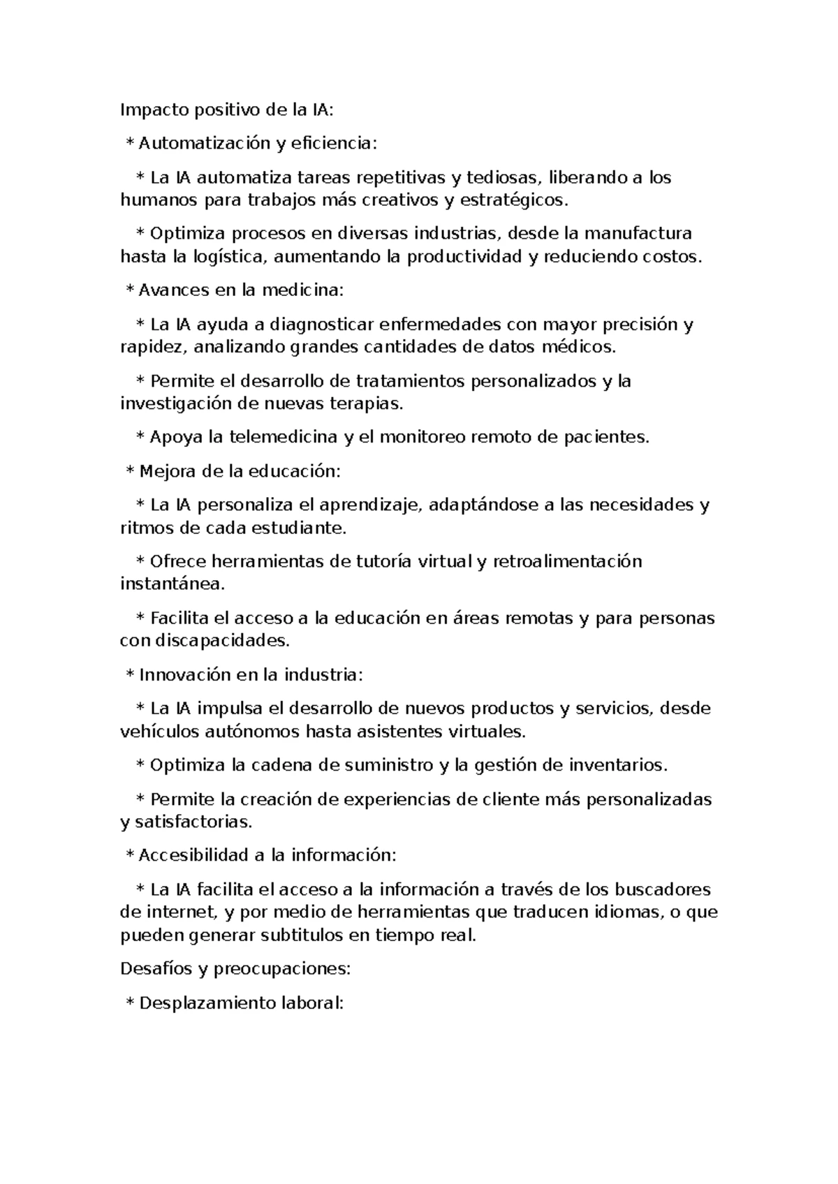 Ia en el mundo laboral - El impacto de la inteligencia artificial (IA ...