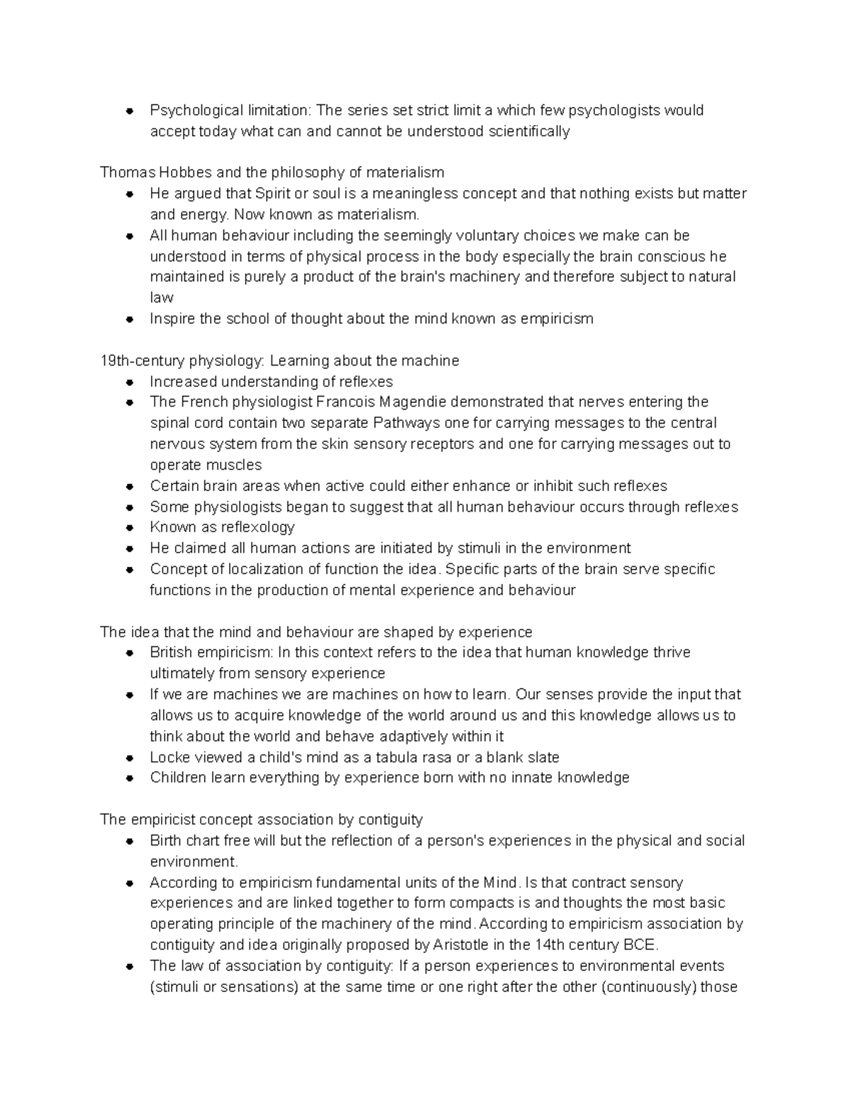 Introduction to Psychology - Reading Notes: Chapter 2 - Psychological ...