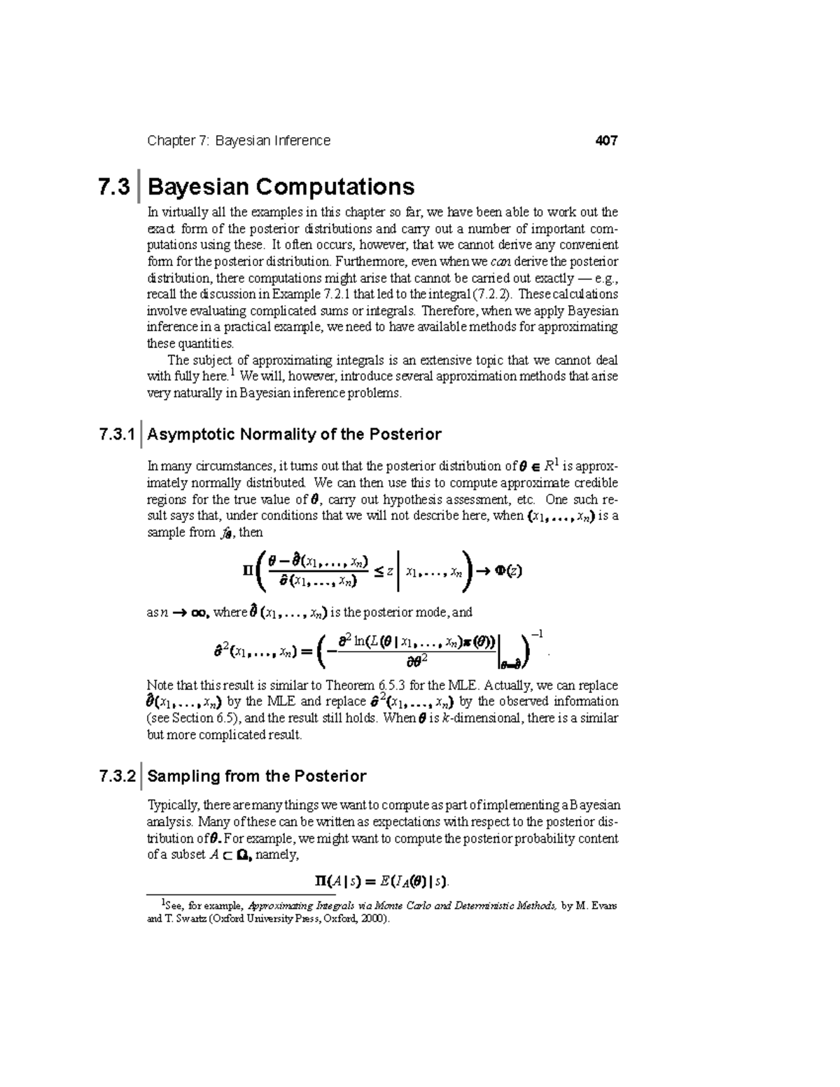Chapter 7: Bayesian Inference and Computation Techniques - Studocu