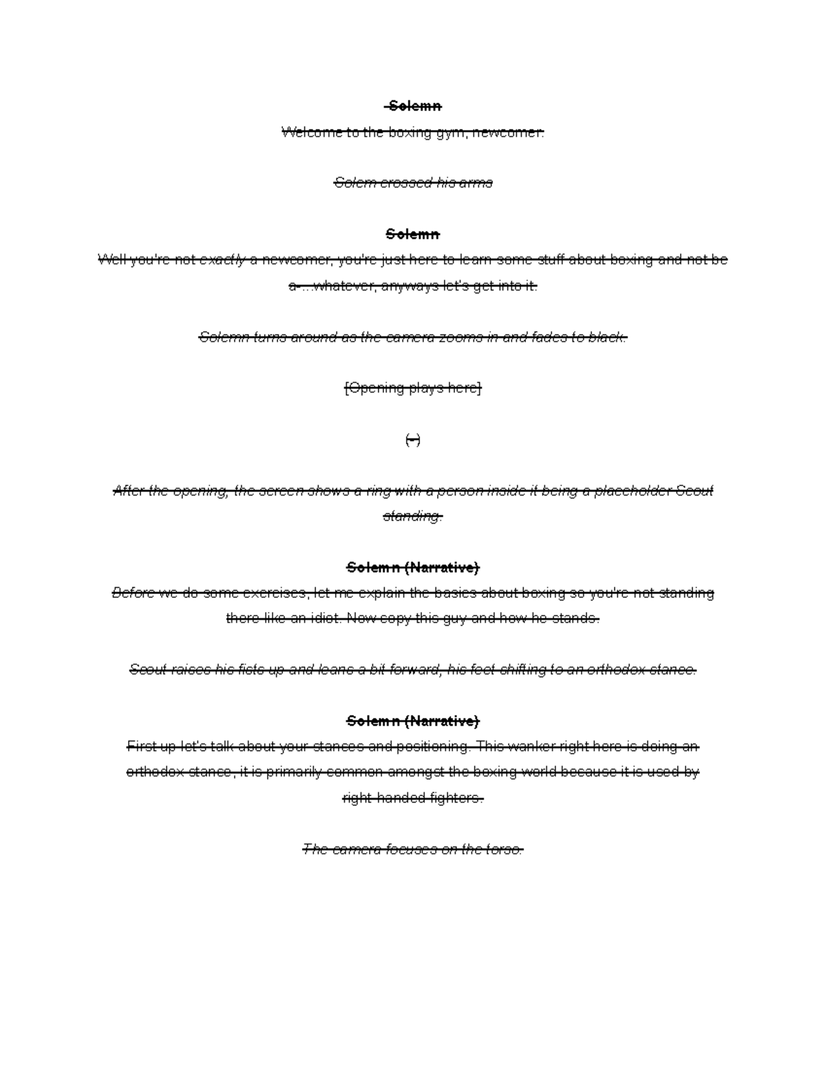 Boxing Practice Script: Basics, Stances, and Exercises - Studocu