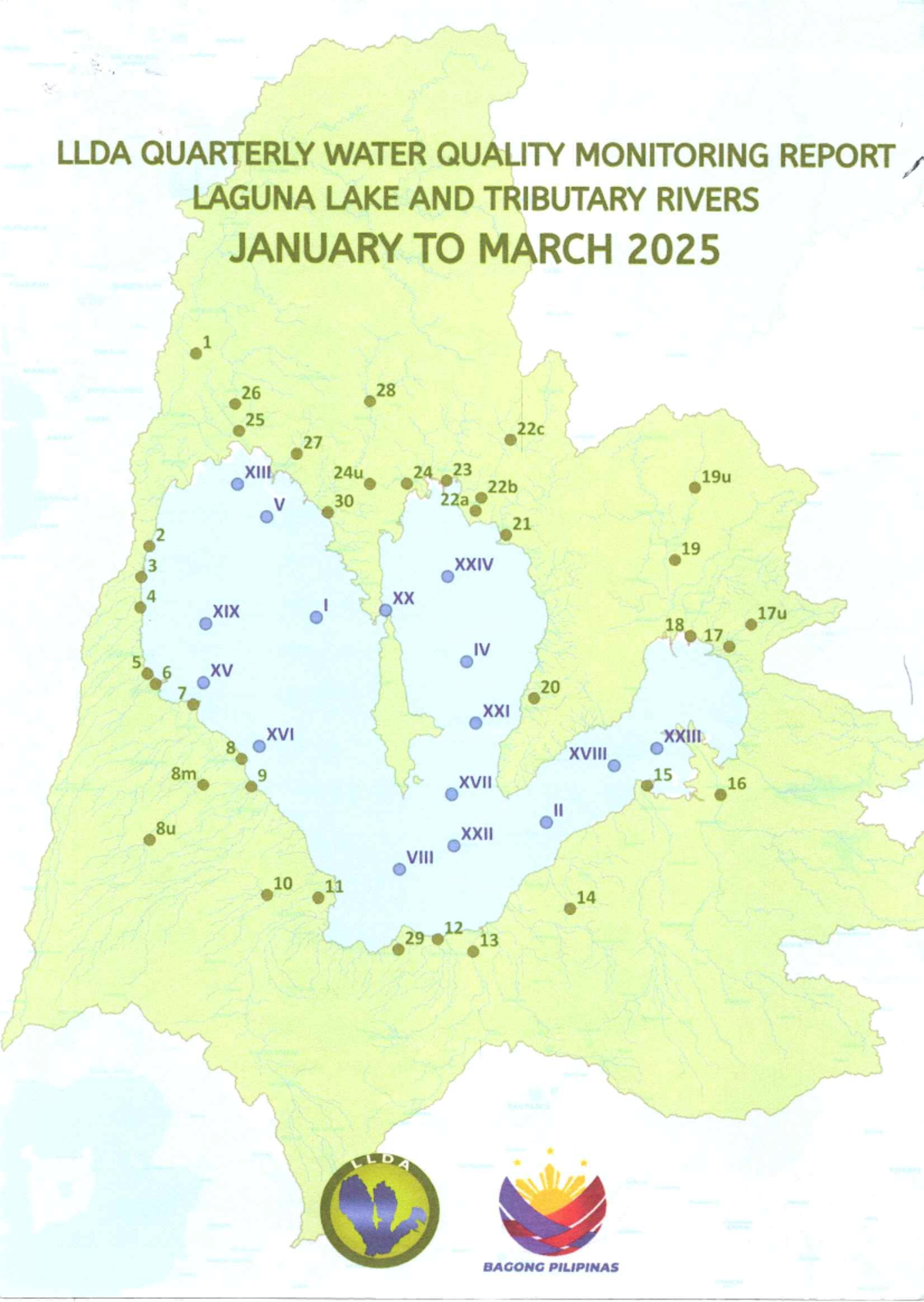 Q1 2025 - LLDA Water Quality Monitoring Report for Laguna Lake - Studocu